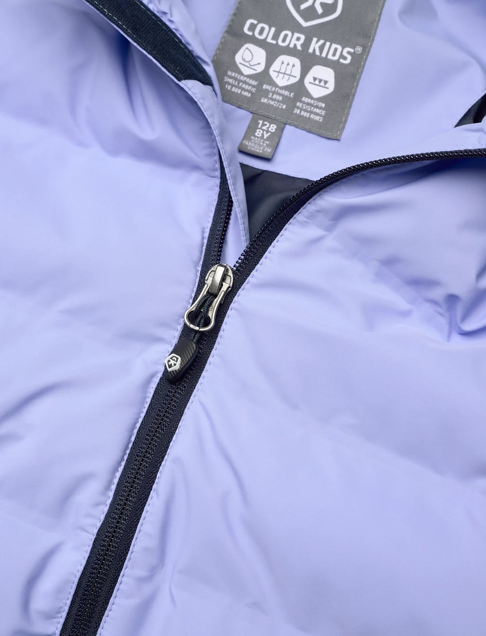 Color Kids - Ski Jacket - Quilt- Contrast - ski jackets - hydrangea - 2