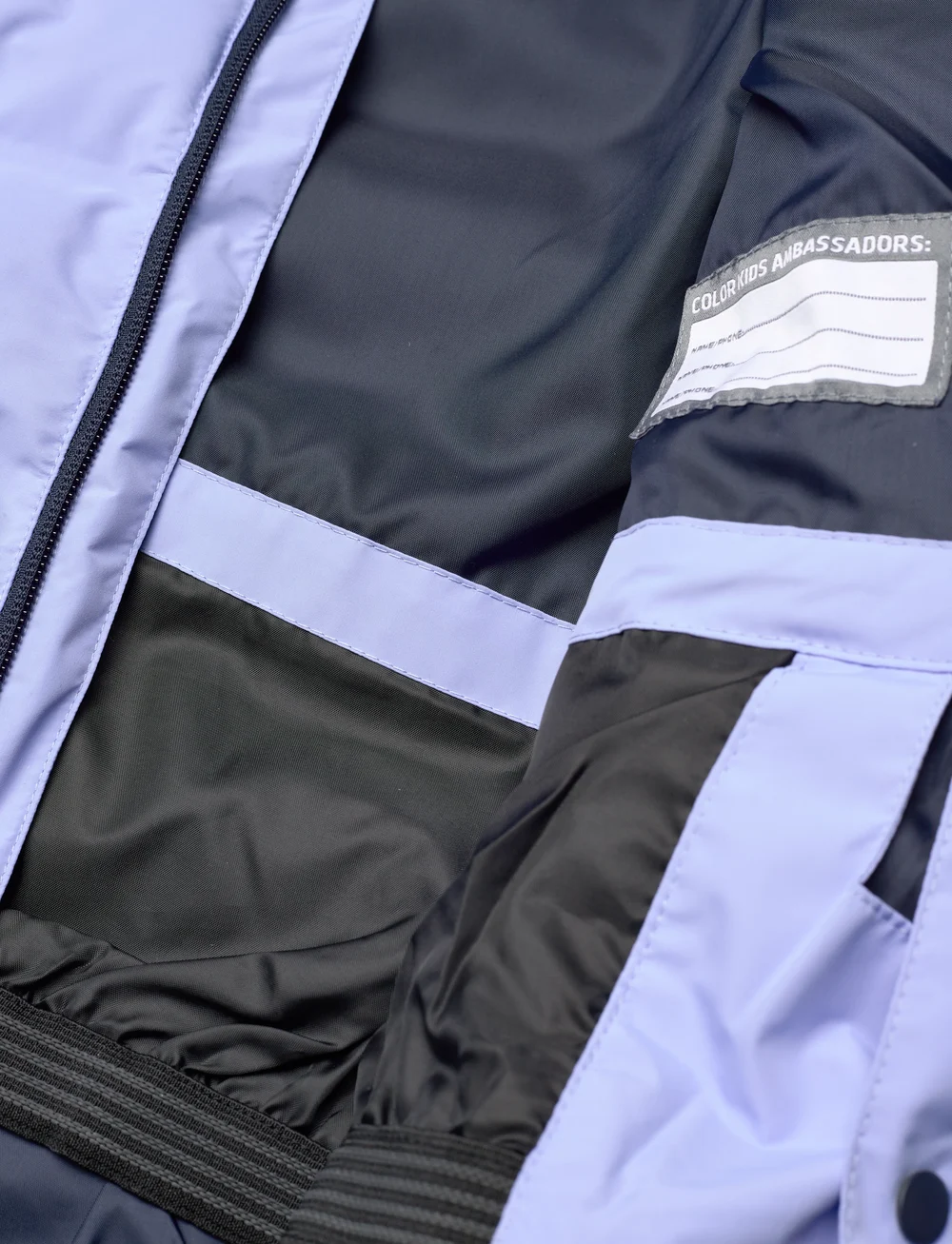 Color Kids - Ski Jacket - Quilt- Contrast - ski jackets - hydrangea - 5