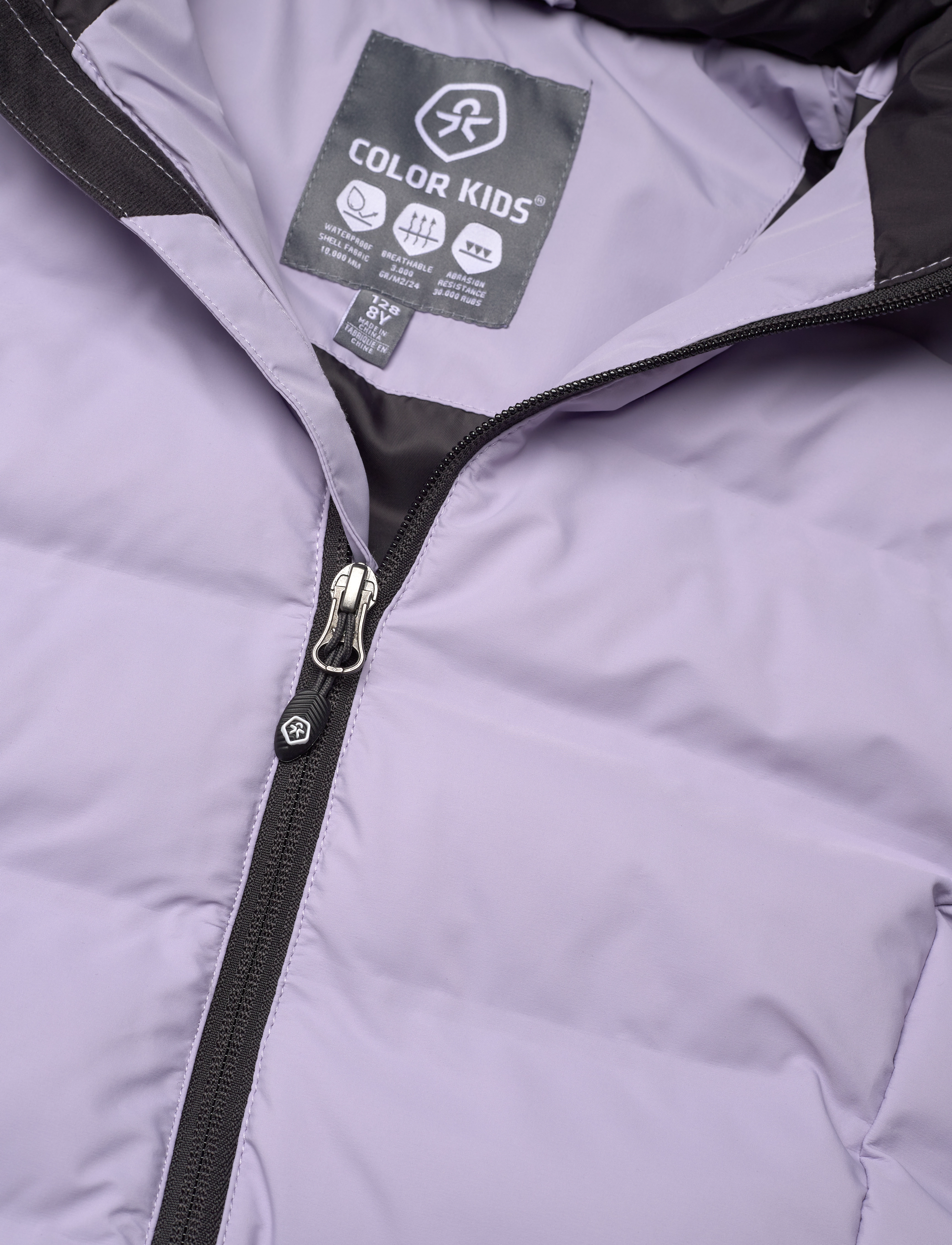 Color Kids - Ski Jacket - Quilt- Contrast - languid lavender - 2