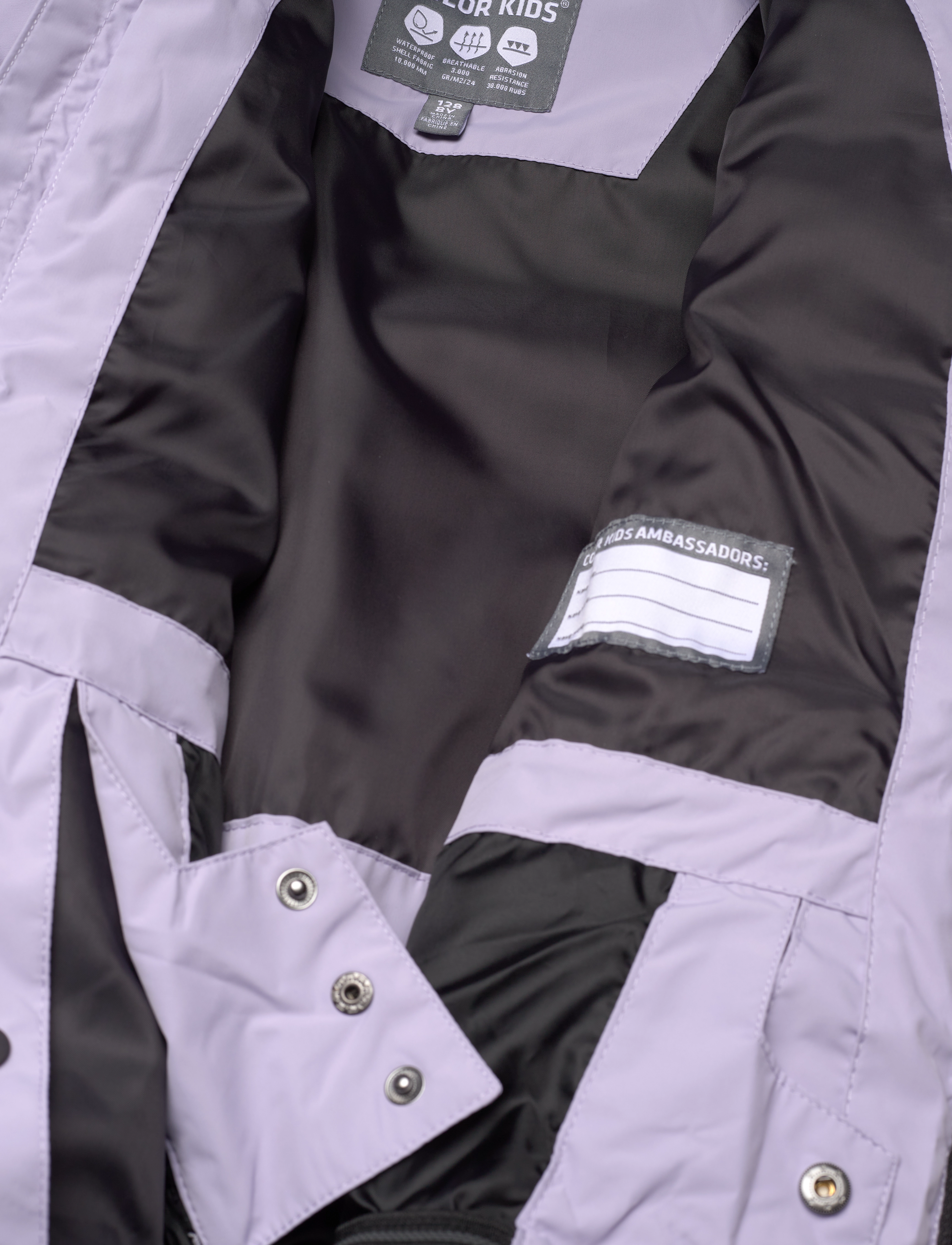 Color Kids - Ski Jacket - Quilt- Contrast - languid lavender - 5