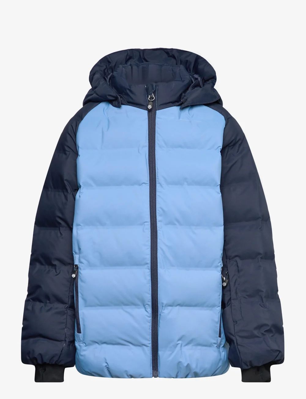 Color Kids - Ski Jacket - Quilt - Contrast - ski jackets - cyaneus - 0
