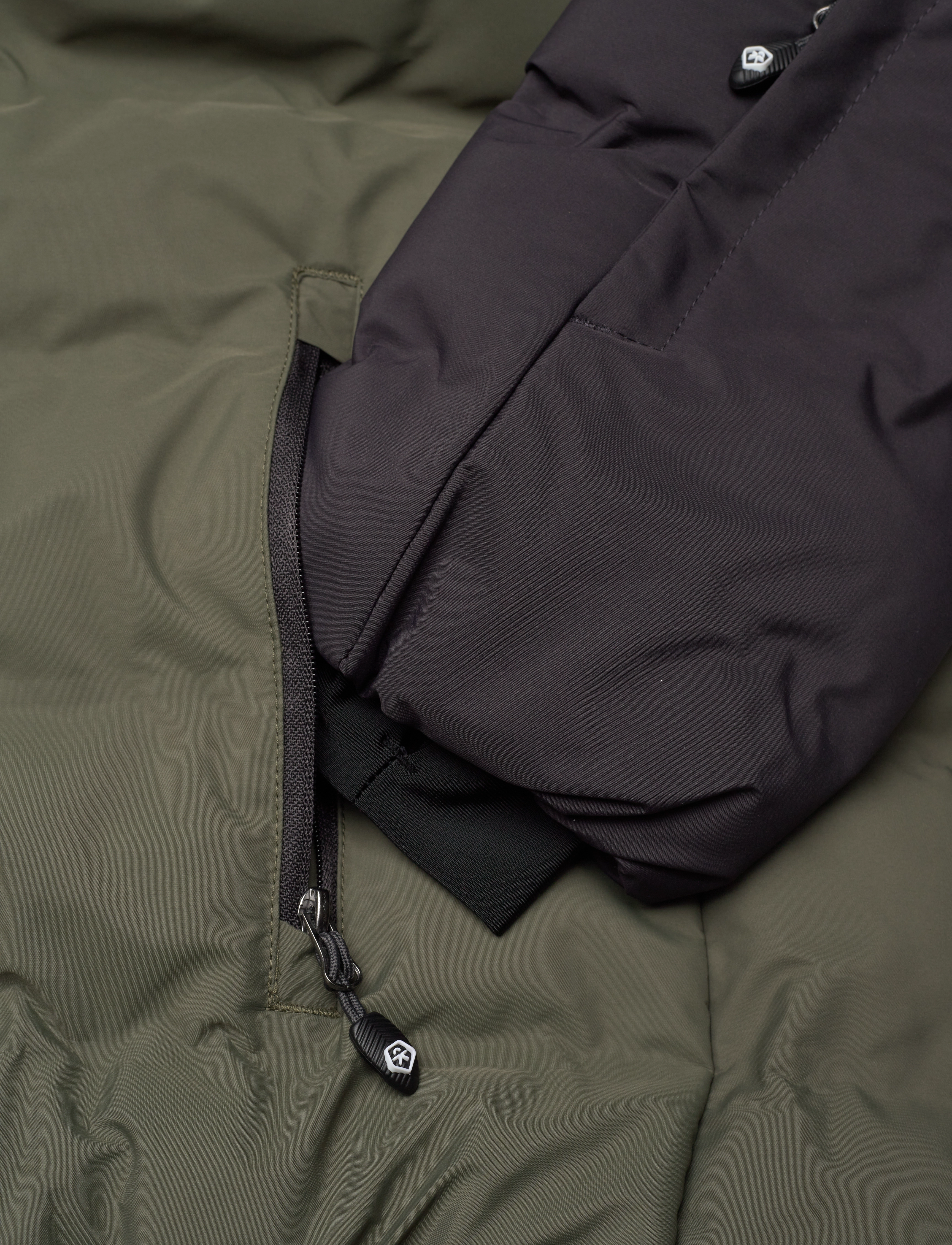 Color Kids - Ski Jacket - Quilt - Contrast - grape leaf - 4