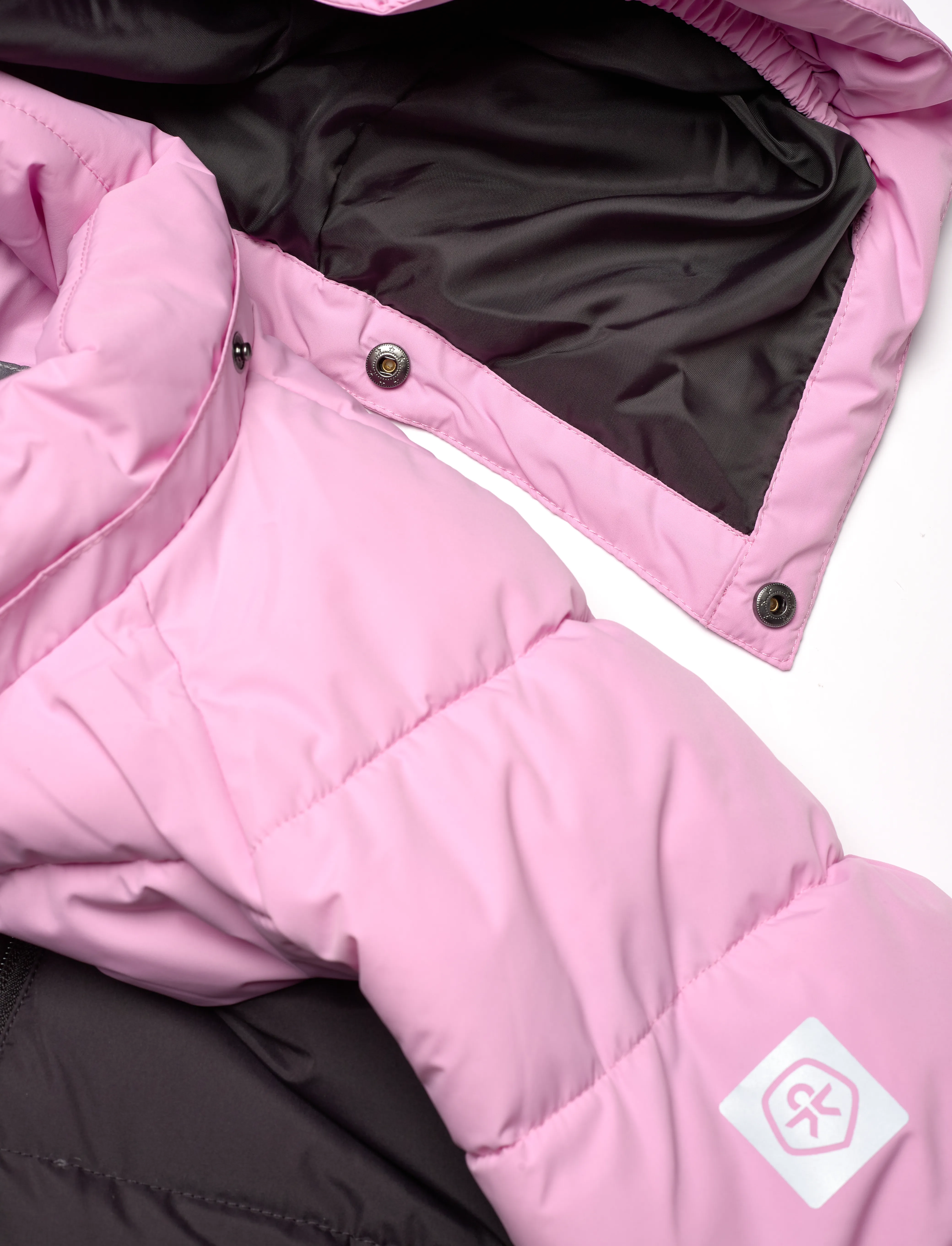 Color Kids - Ski Jacket - Colorblock -Quilt - lilac chiffon - 4