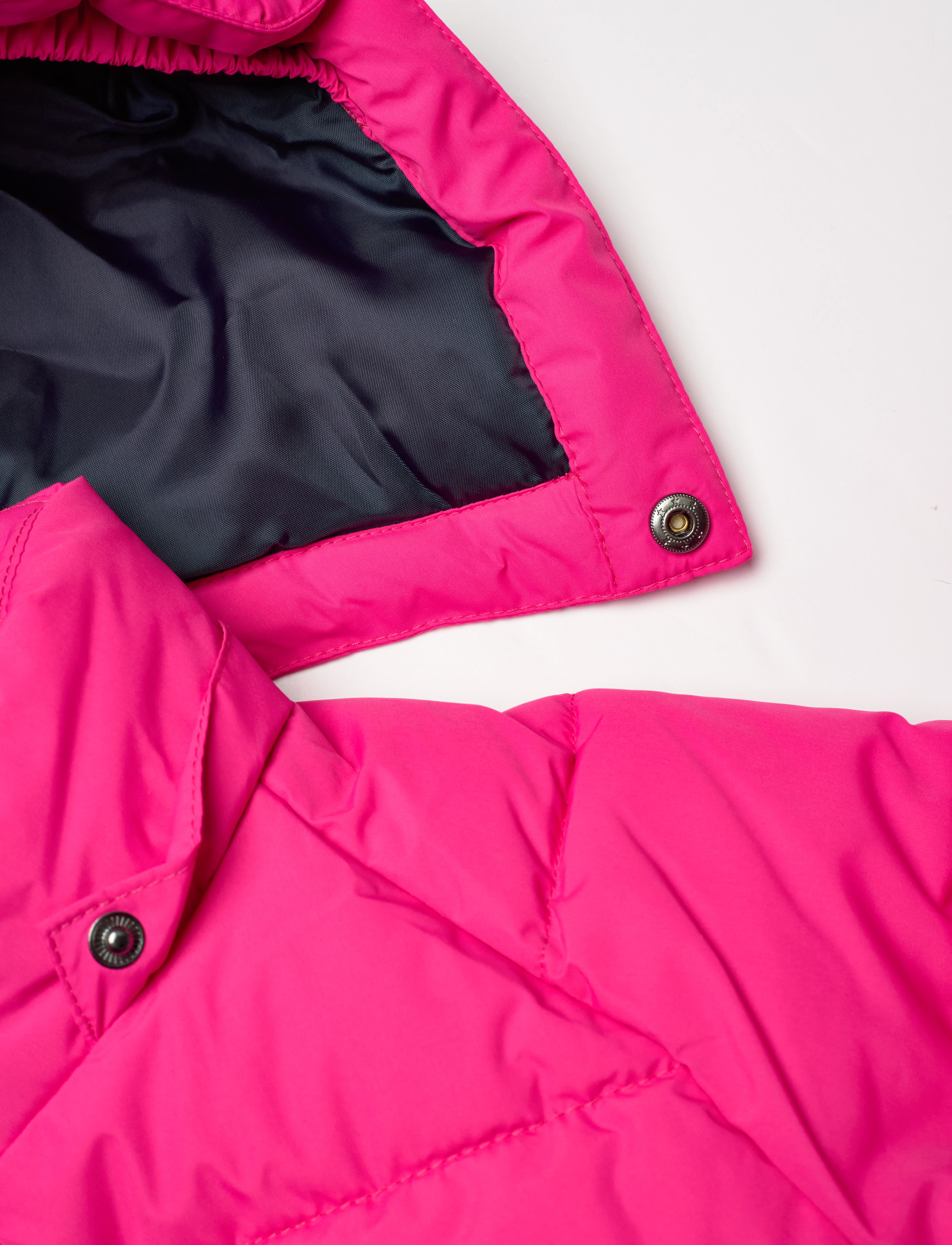 Color Kids - Ski Jacket - Colorblock -Quilt - pink glo - 3