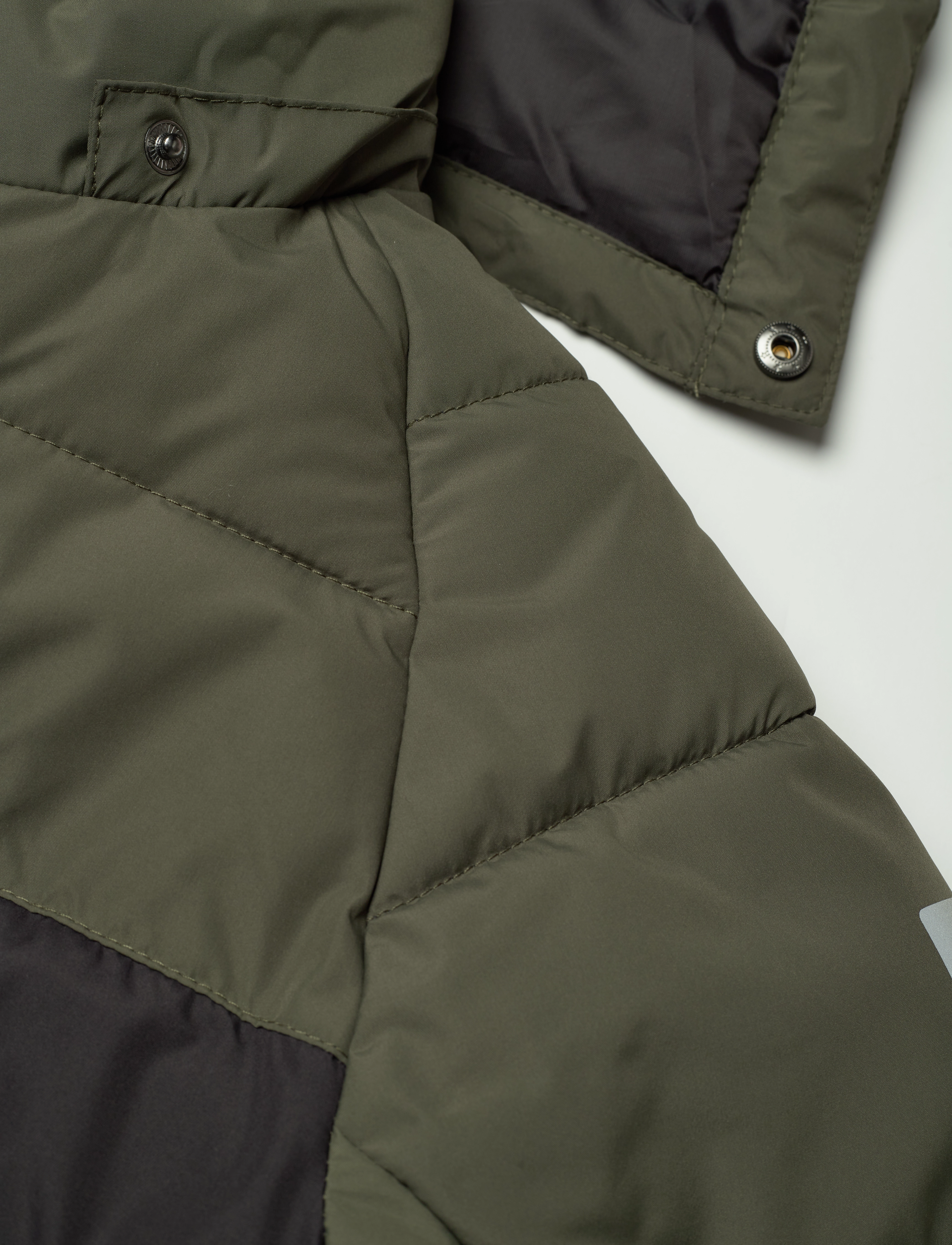 Color Kids - Ski Jacket - Colorblock -Quilt - grape leaf - 3