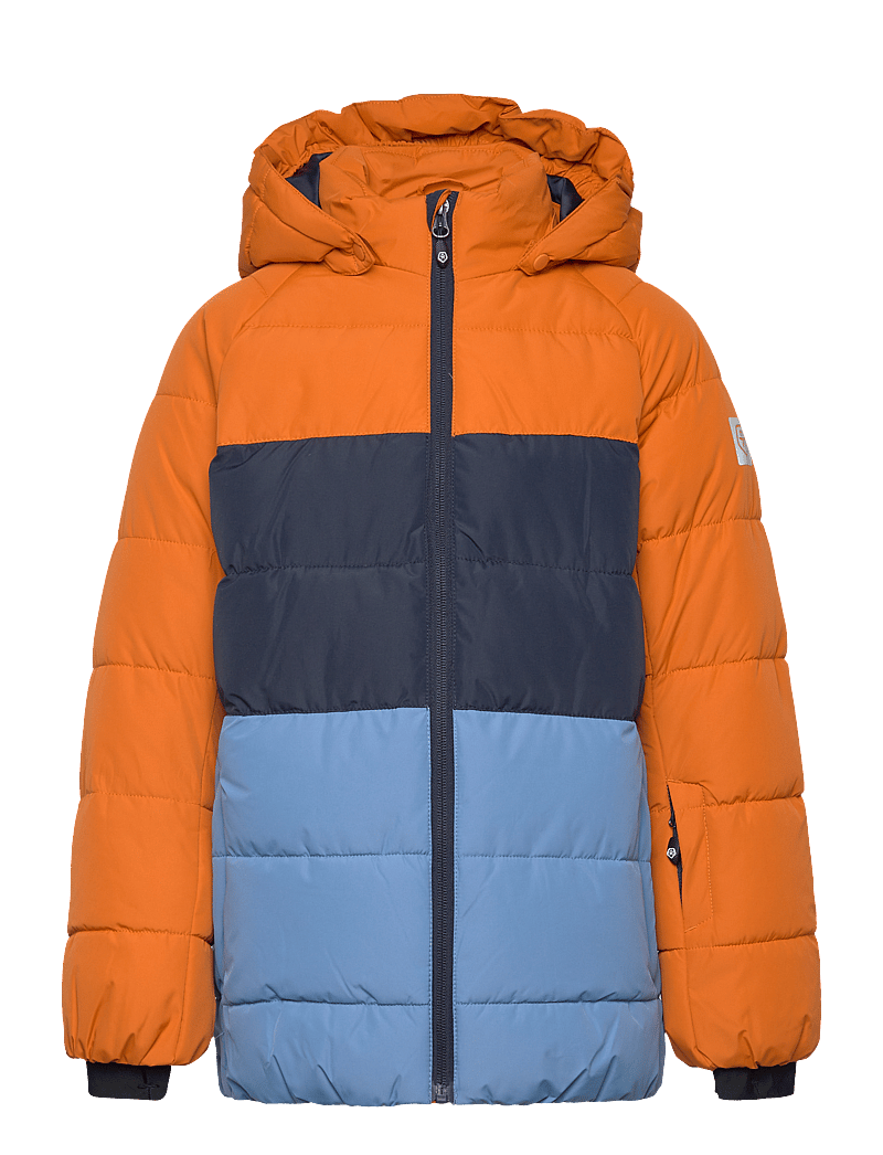 Color Kids - Ski Jacket - Colorblock -Quilt - virsdrēbes - marmalade - 0