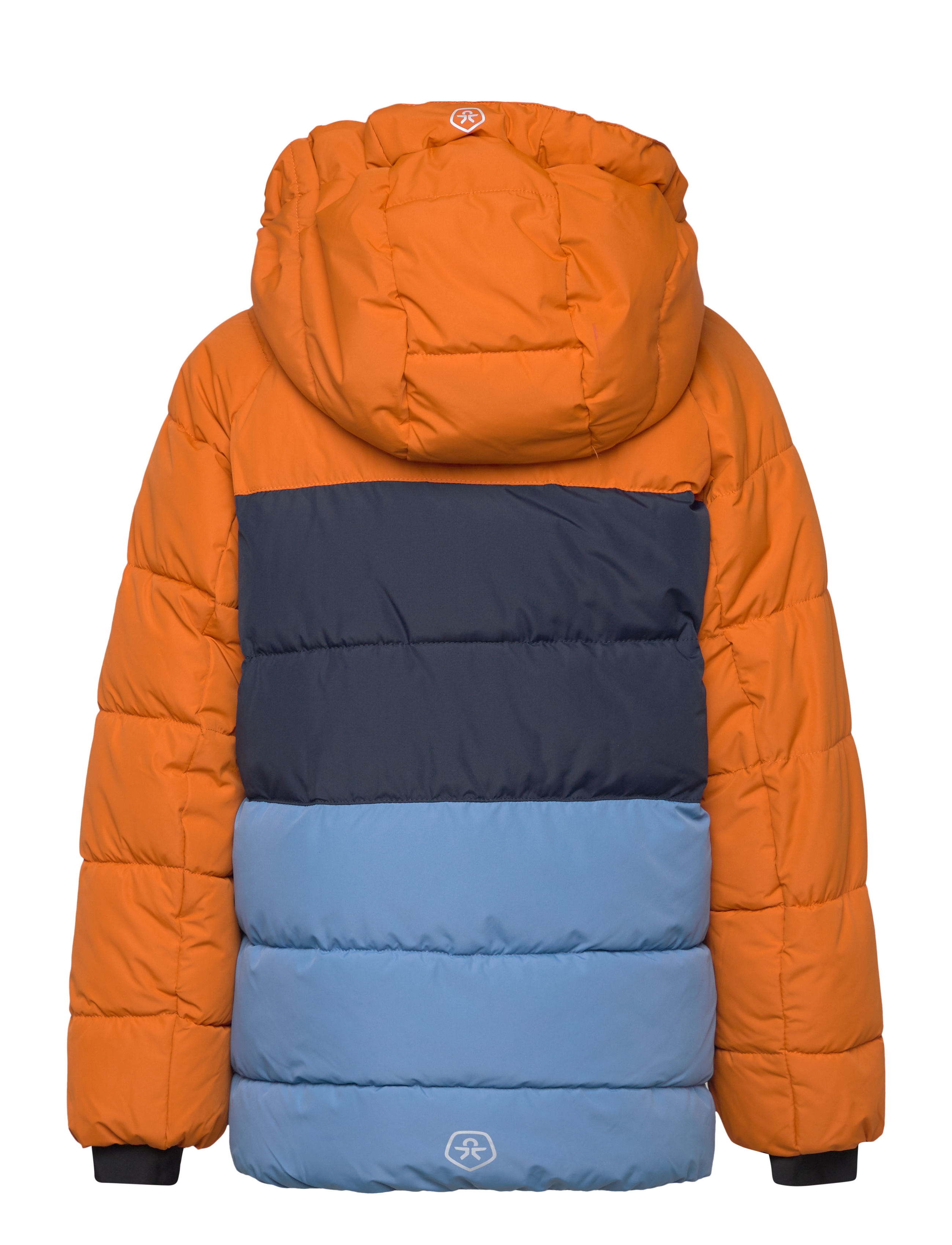 Color Kids - Ski Jacket - Colorblock -Quilt - marmalade - 1
