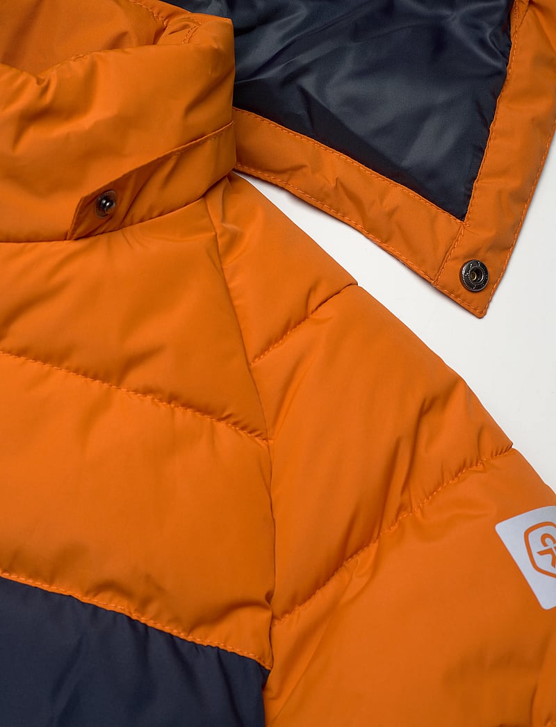 Color Kids - Ski Jacket - Colorblock -Quilt - virsdrēbes - marmalade - 3