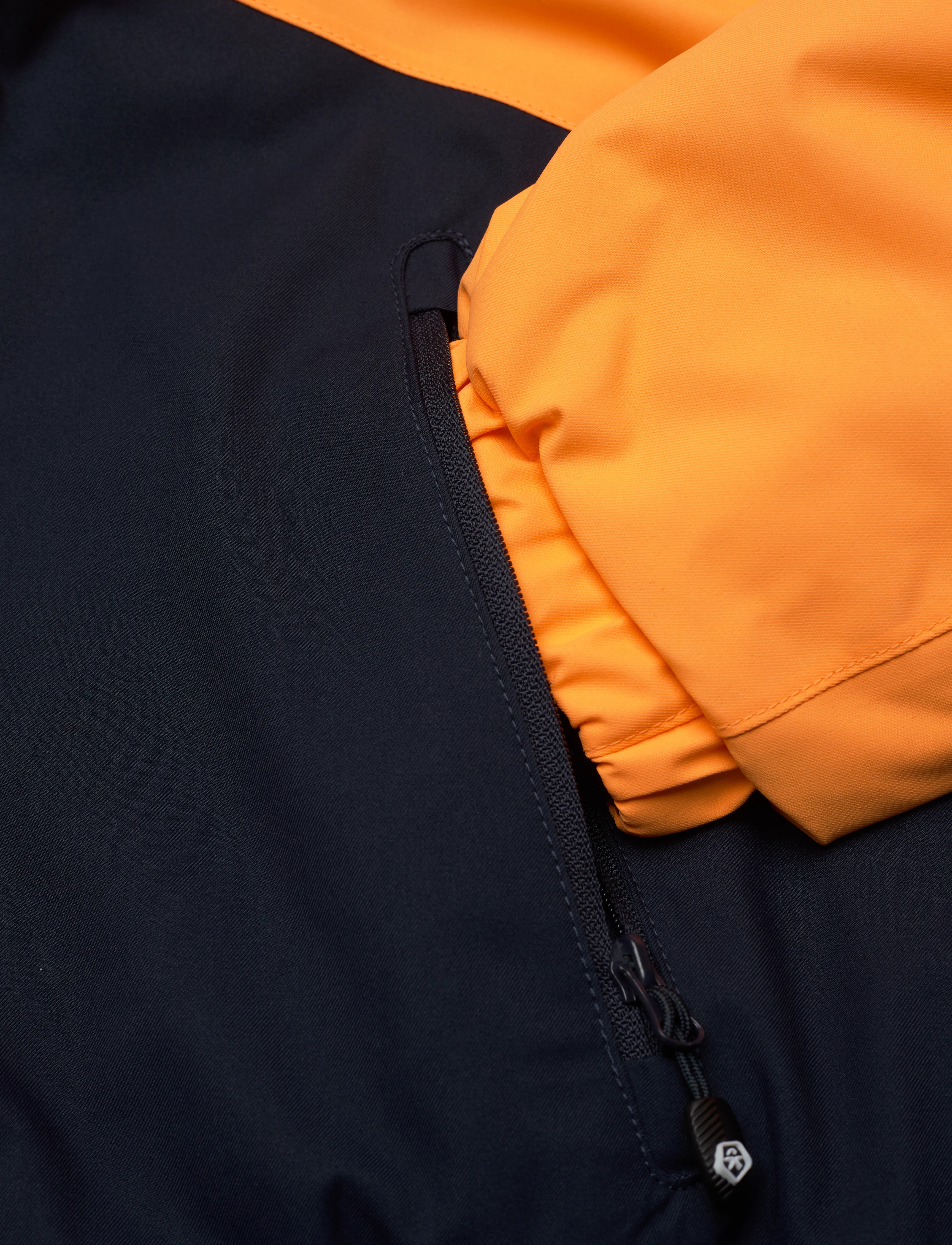Color Kids - Ski Set - Colorblock - orange pop - 5