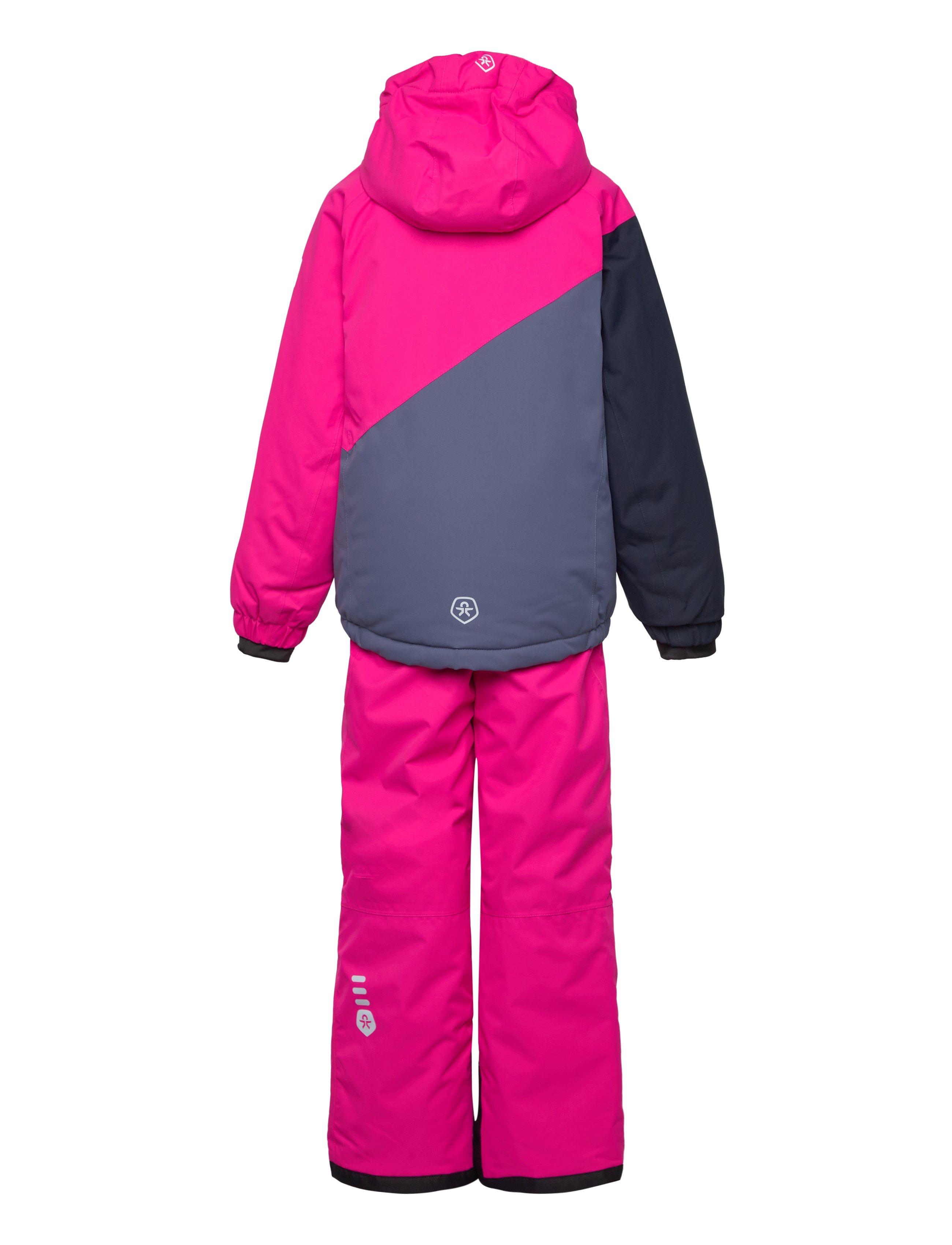 Color Kids - Ski Set - Colorblock - pink glo - 1