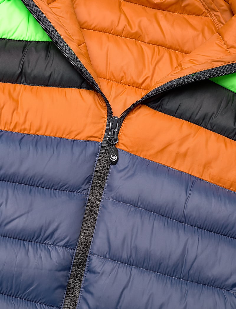 Color Kids - Jacket W. Hood - Quilted - outdoor - green gecko - 2