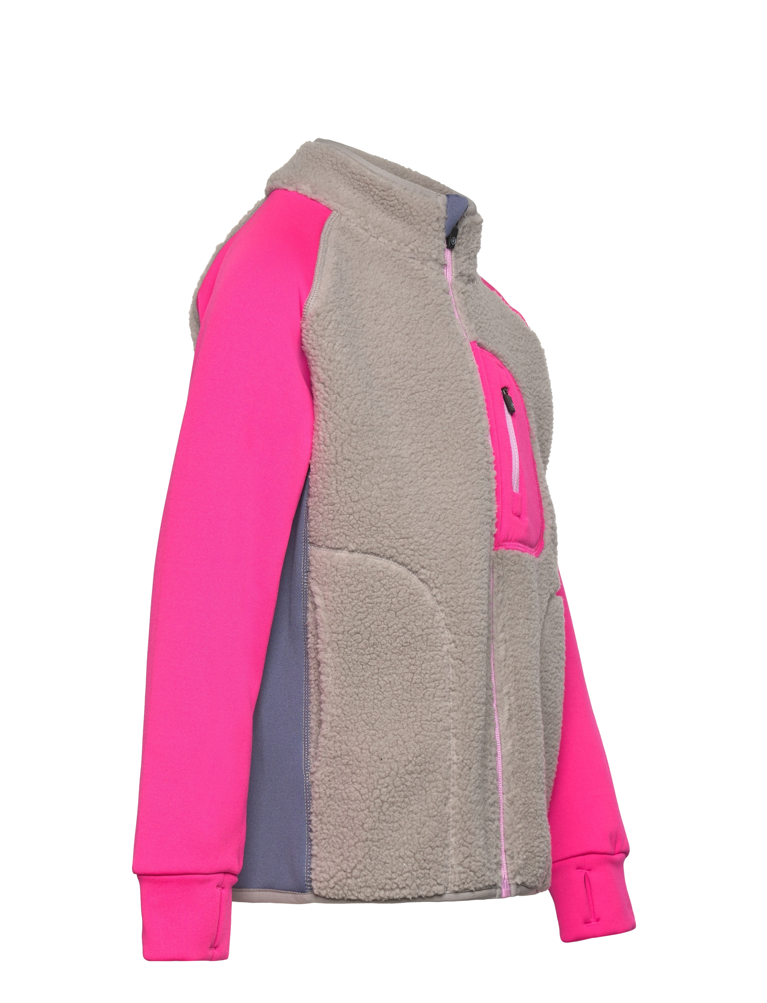 Color Kids - Fleece Jacket - pink glo - 2