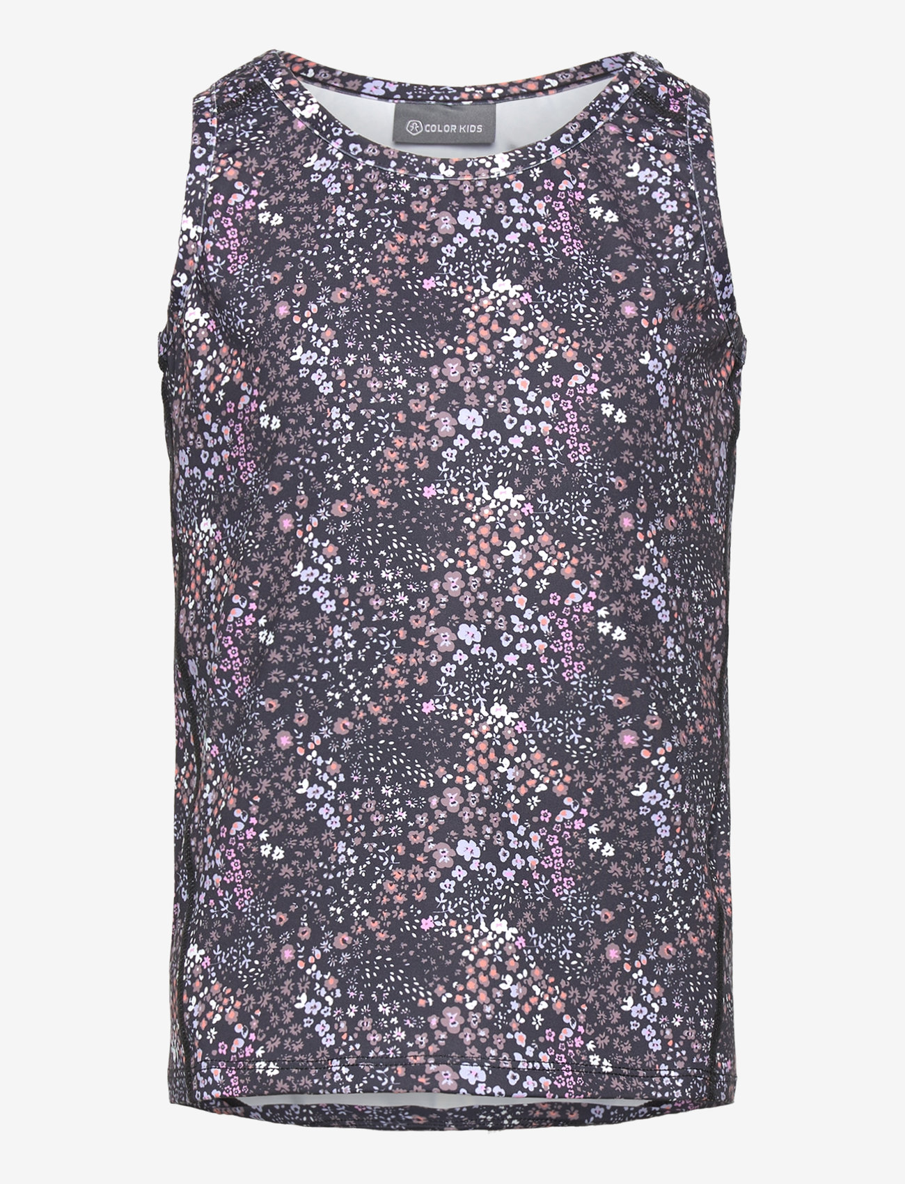 Color Kids - Sport Top - AOP - linnen - phantom - 0