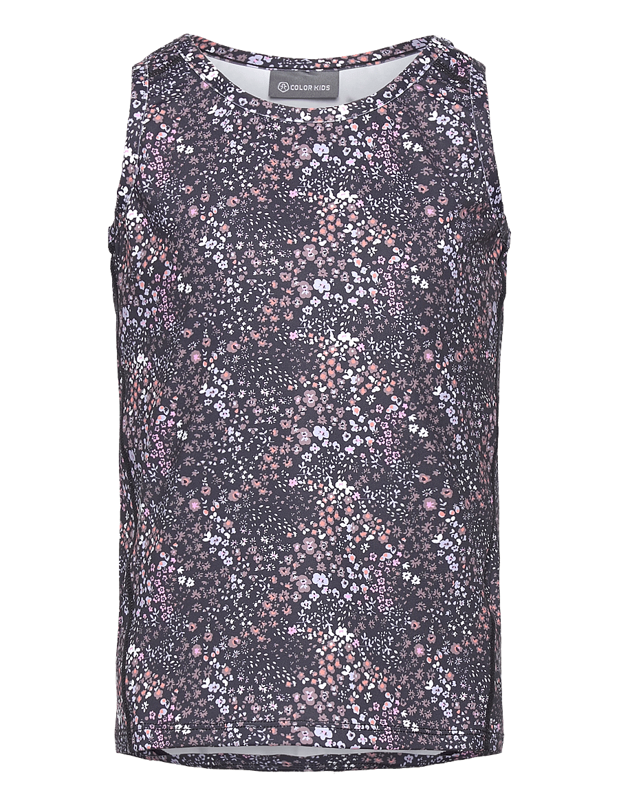 Color Kids - Sport Top - AOP - tank tops - phantom - 0