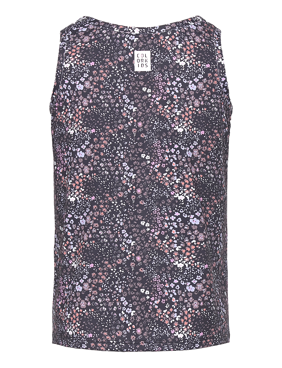 Color Kids - Sport Top - AOP - tank tops - phantom - 1