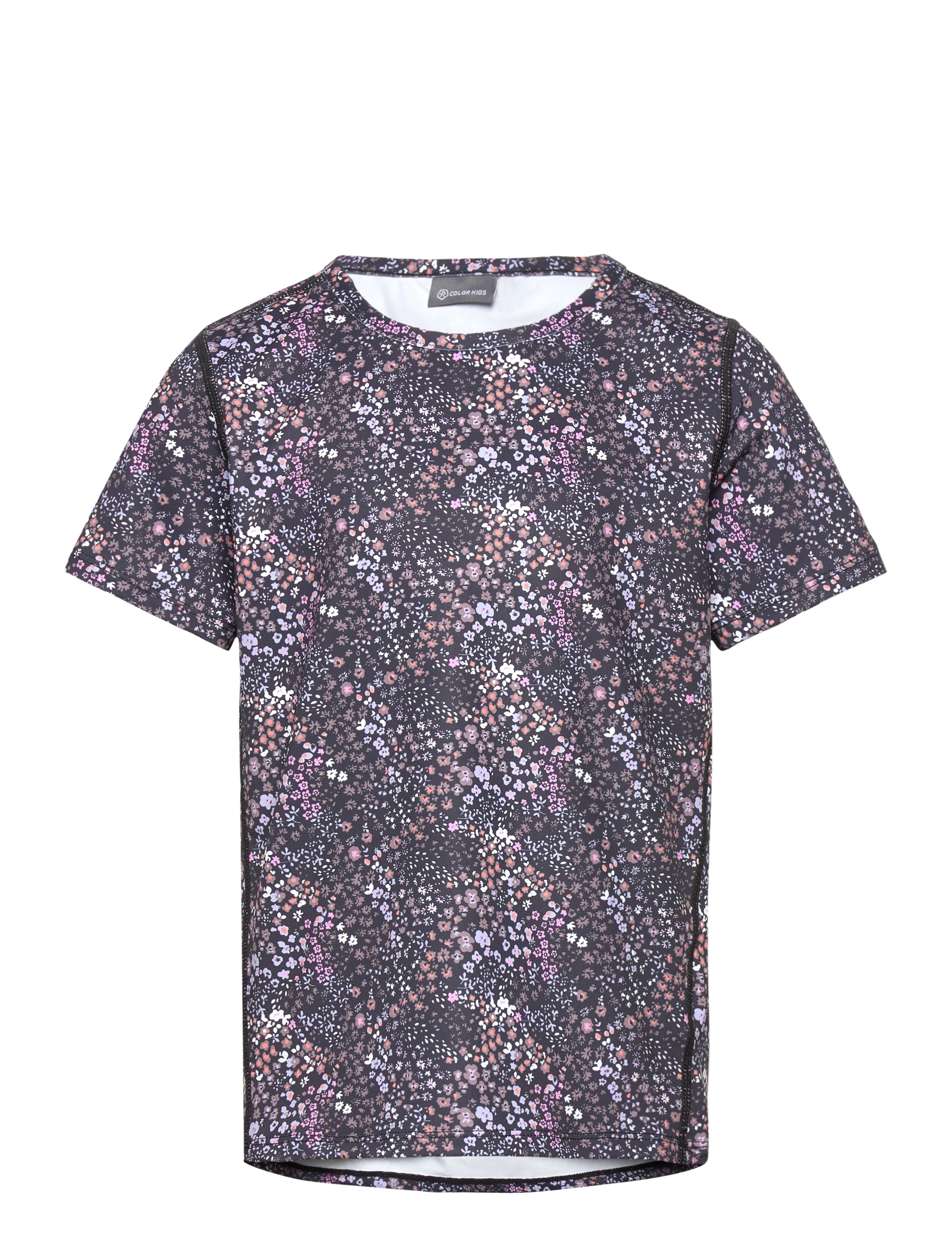 Color Kids - Sport T-shirt S/S - AOP - phantom - 0
