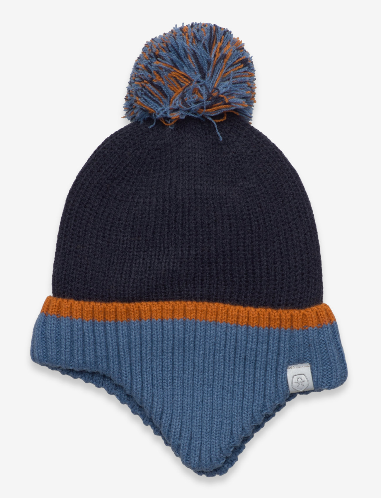 Color Kids - Baby Hat W. Windstop - vintermössor - cyaneus - 1