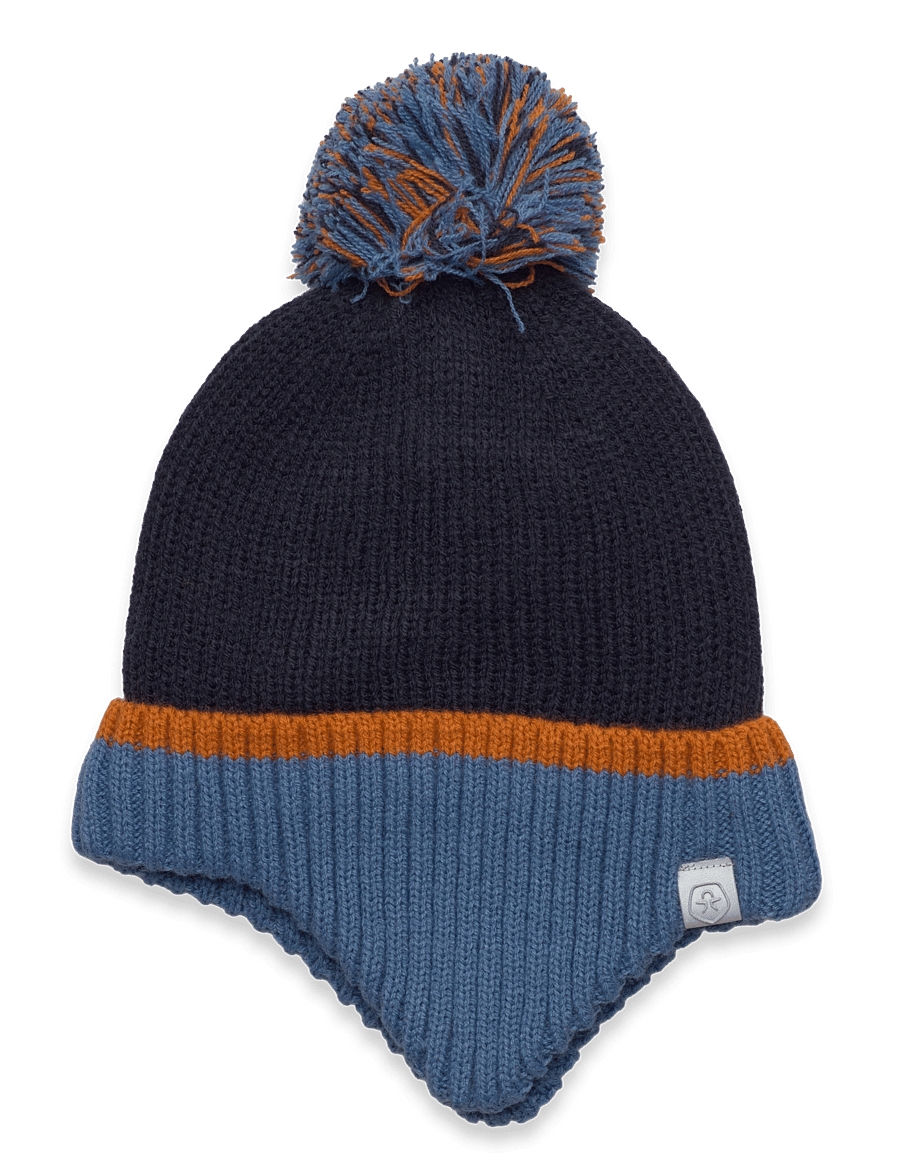 Color Kids - Baby Hat W. Windstop - wintermutsen - cyaneus - 1