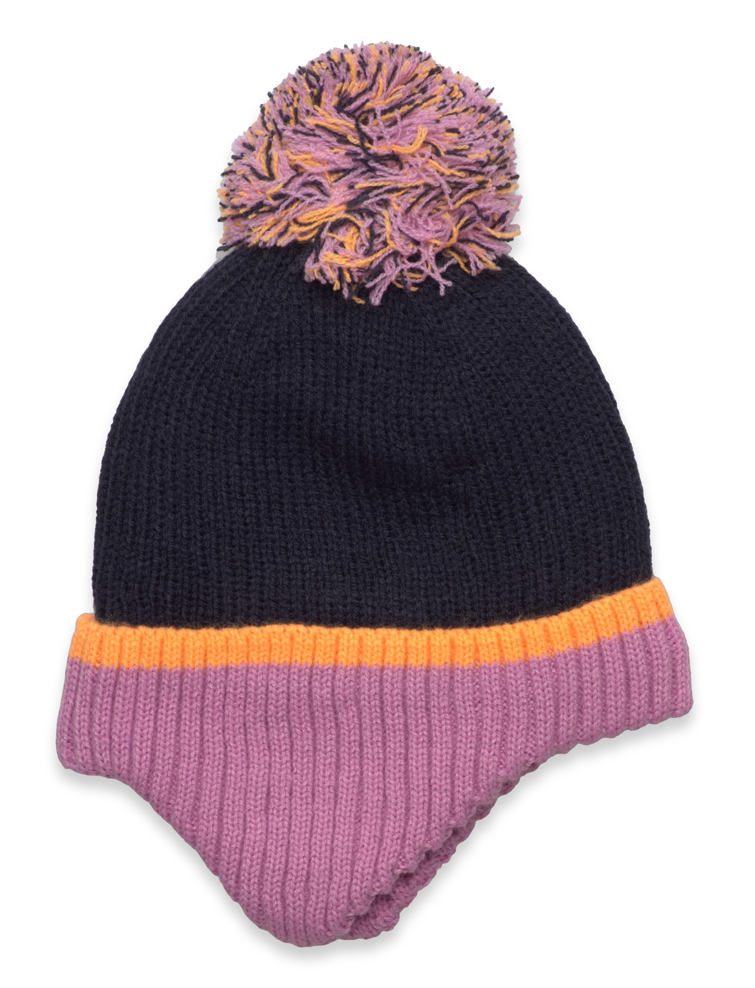 Color Kids Baby Hat W. Windstop - Color Kids - LILAC CHIFFON / black