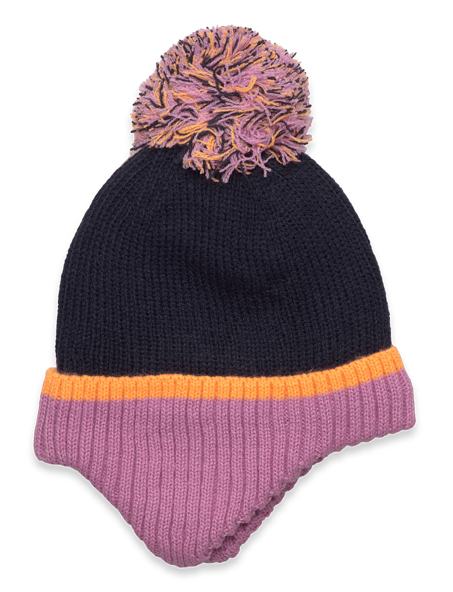 Color Kids - Baby Hat W. Windstop - winter hats - lilac chiffon - 0