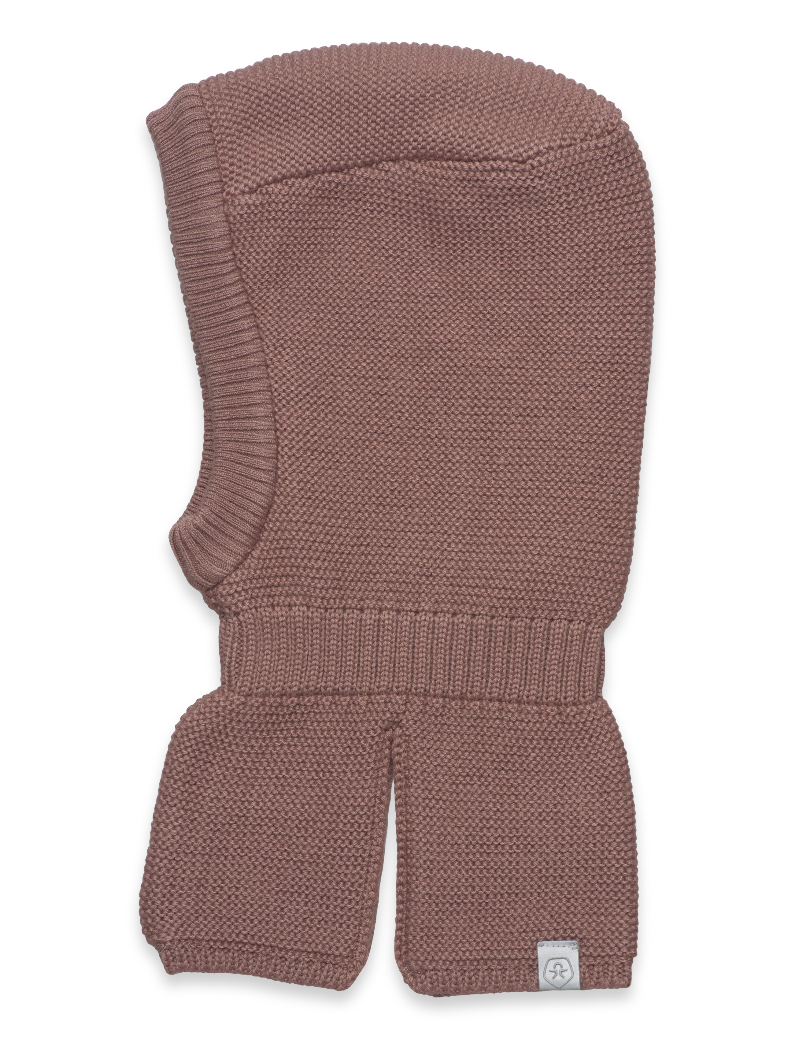Color Kids - Balaclava - Wool W. Windstop - mützen & caps - antler - 1