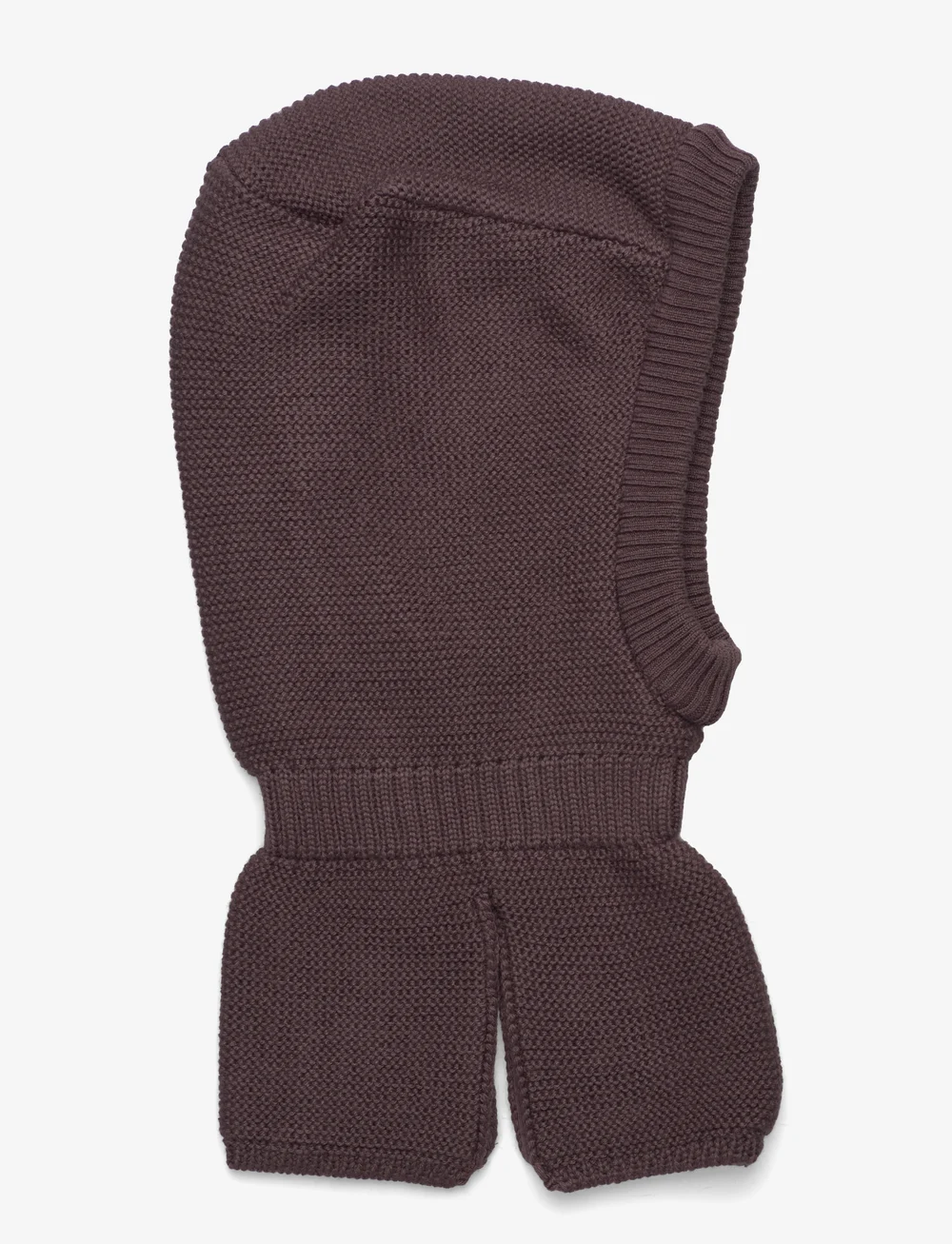 Color Kids - Balaclava - Wool W. Windstop - huer & kasketter - raisin - 0