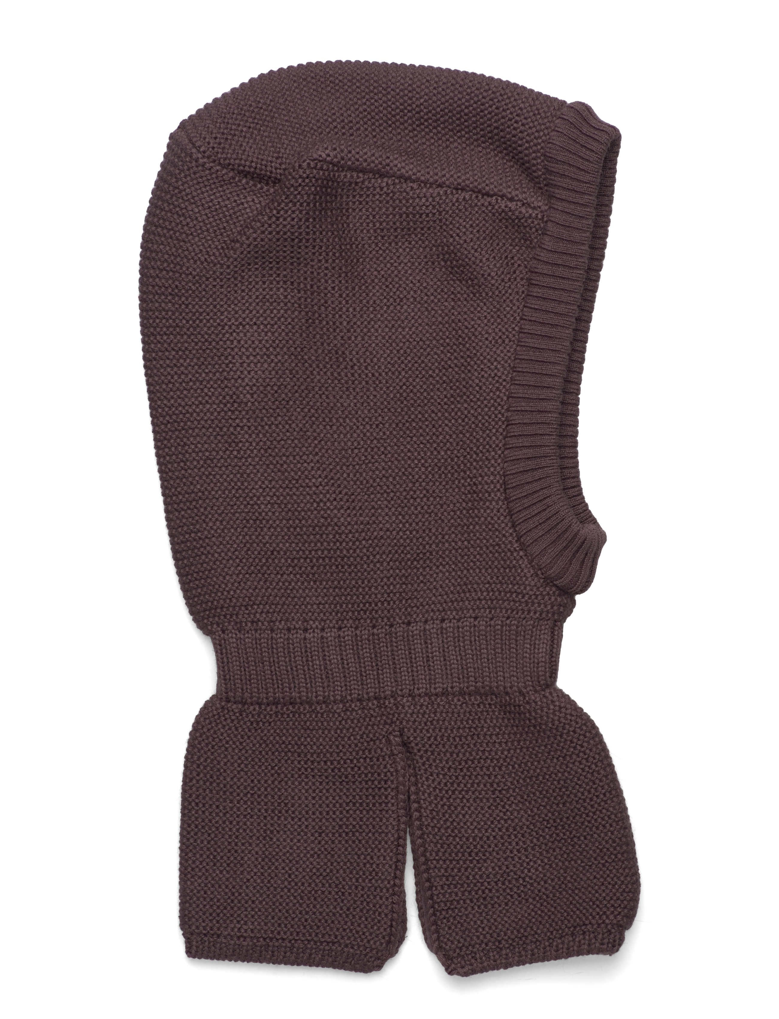 Color Kids - Balaclava - Wool W. Windstop - huer & kasketter - raisin - 0