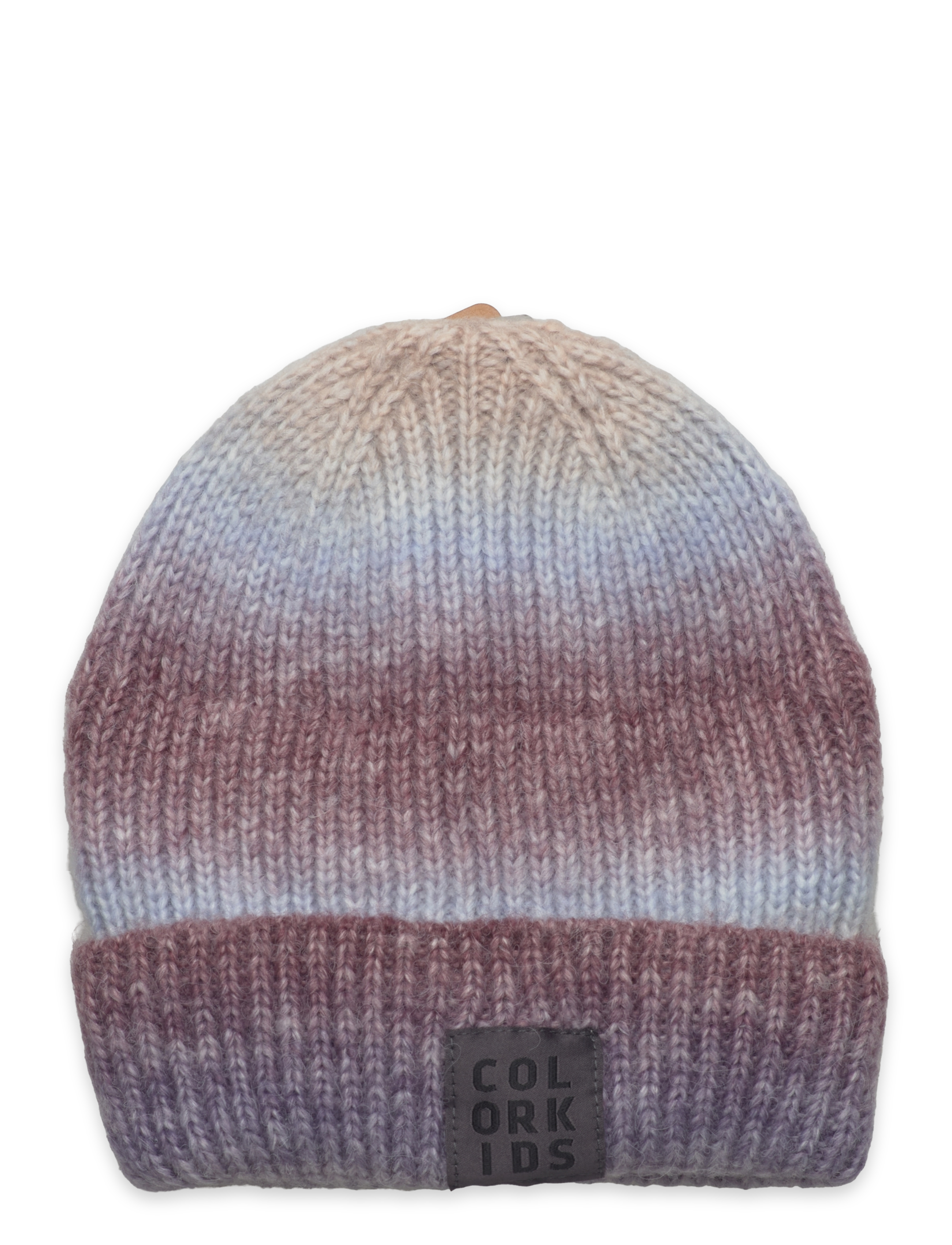 COLOR Kinder Pudelmütze - Space Yarns Braun - 50 - Kinder