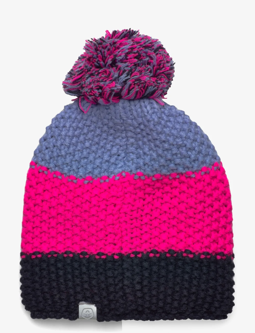 Color Kids - Hat - Colorblock - beanies - pink glo - 0