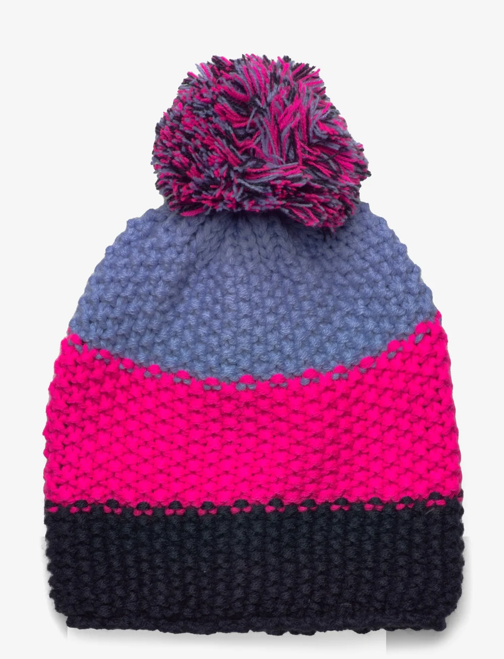 Color Kids - Hat - Colorblock - beanies - pink glo - 1