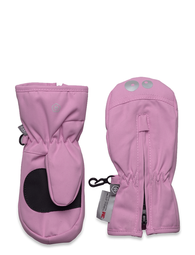 Color Kids - Mittens W. Zipper - handschuhe - lilac chiffon - 0