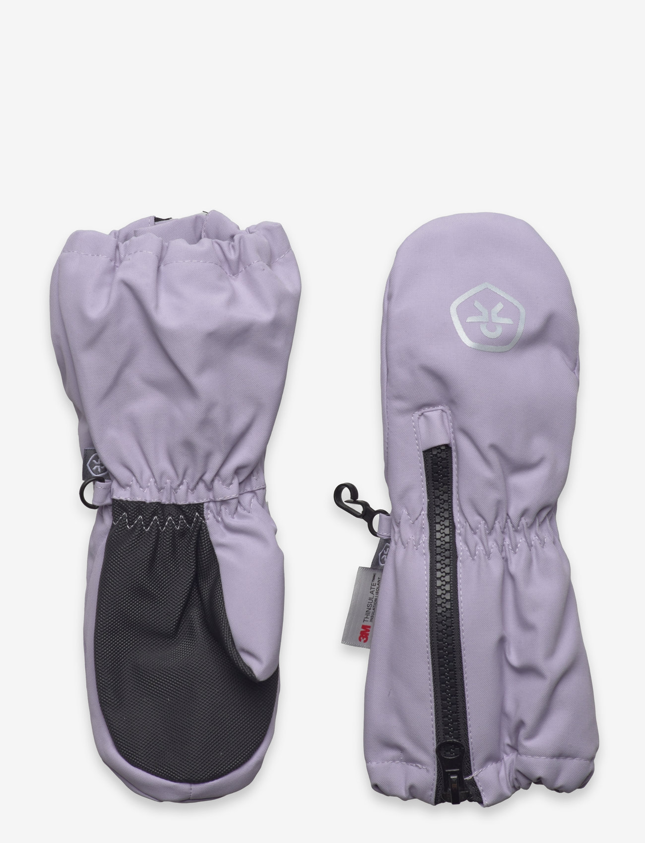 Color Kids - Mittens Long W. Zipper - kindad - languid lavender - 0