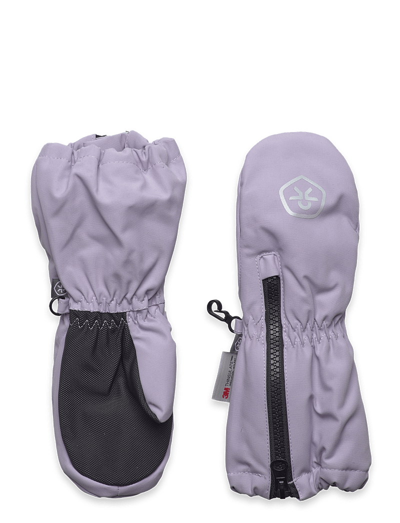 Color Kids - Mittens Long W. Zipper - kindad - languid lavender - 0