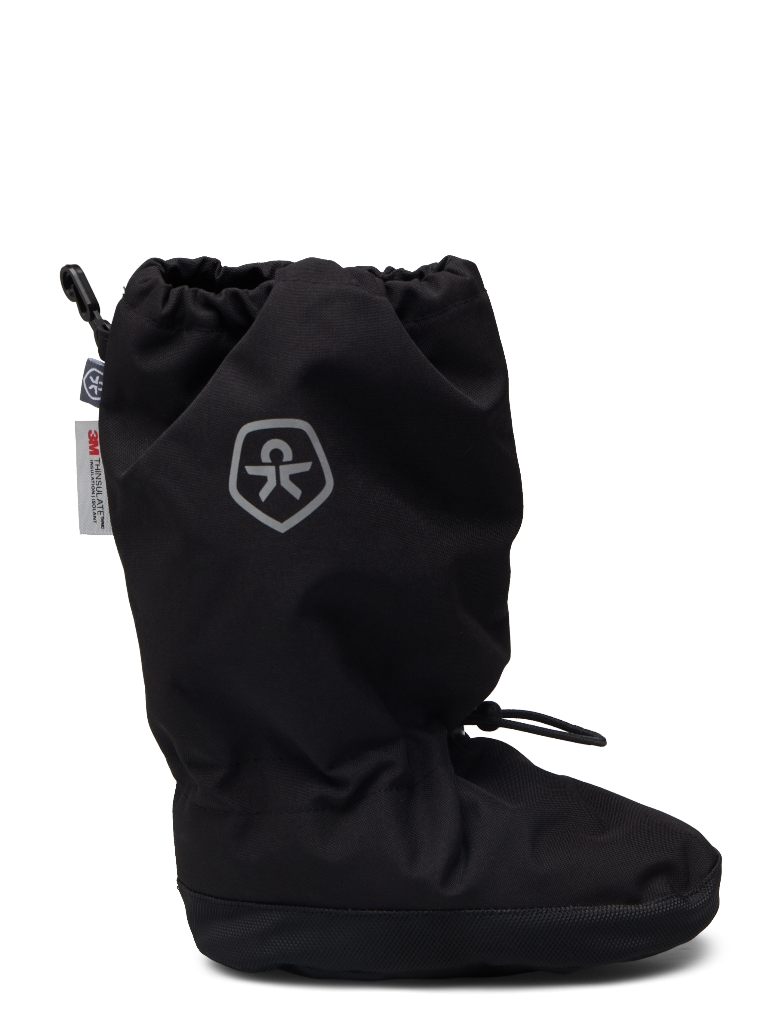 Color Kids - Footies W. Anti Slip - black - 1