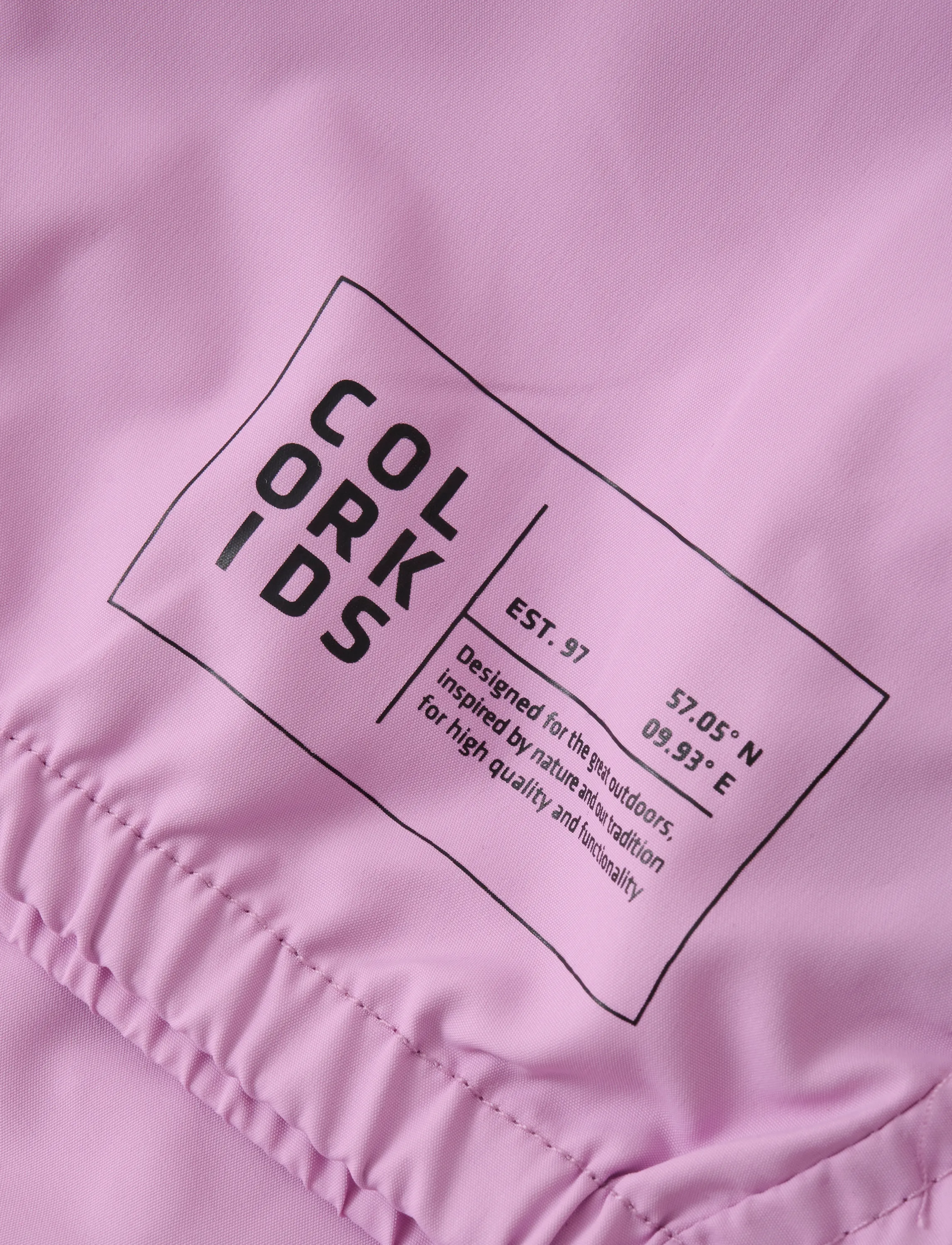 Color Kids - Jr. Windbreaker Jacket - orchid - 3