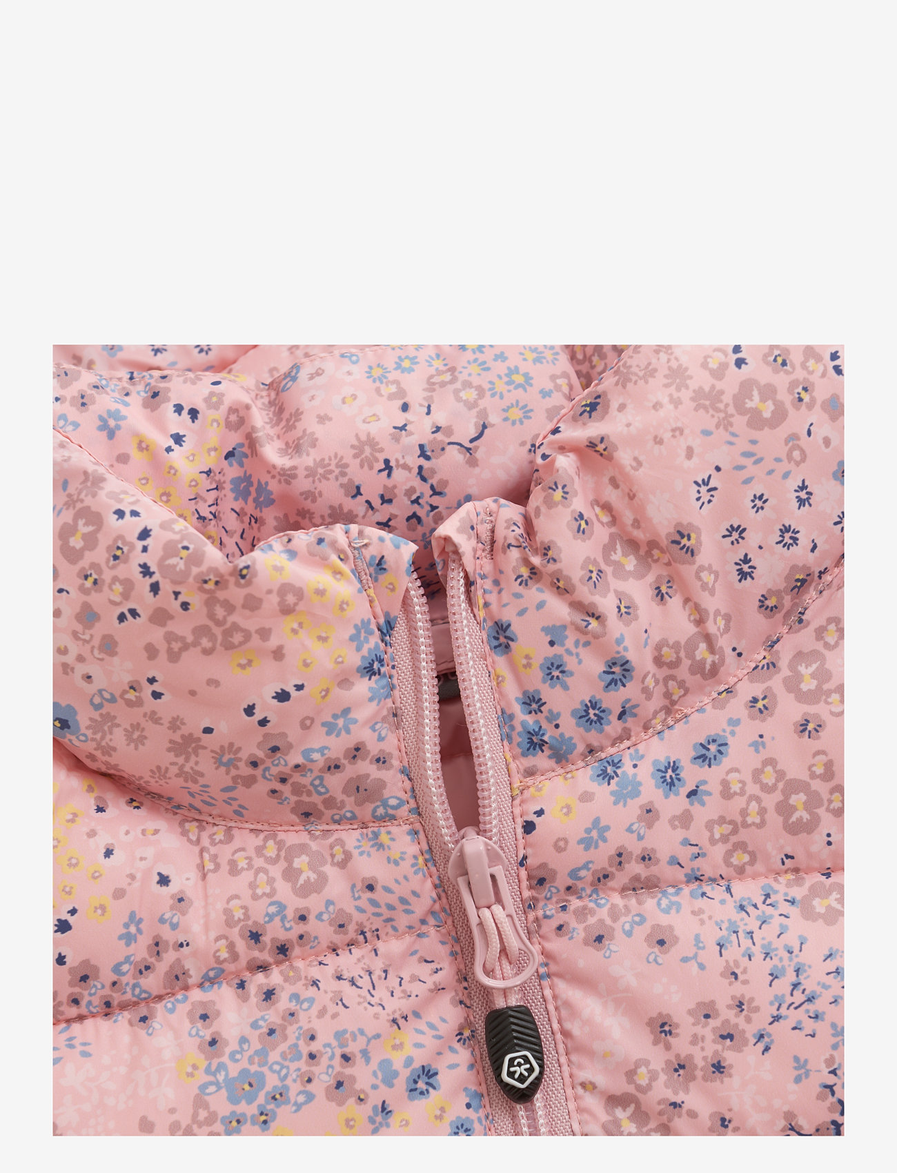 Color Kids - Jacket Quilted - AOP - coral blush - 2