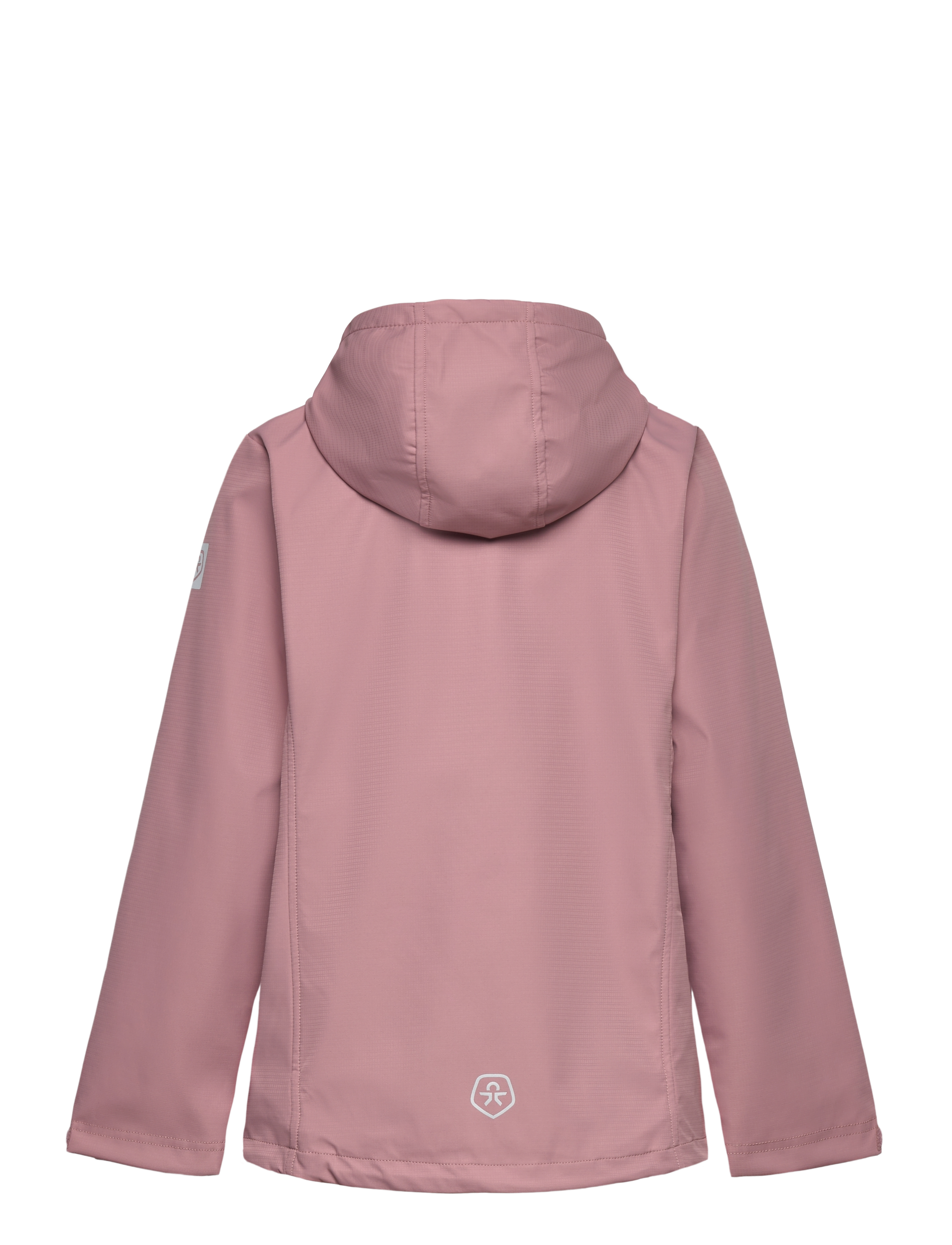 Color Kids - Softshell - Light weight - höstjackor - woodrose - 1