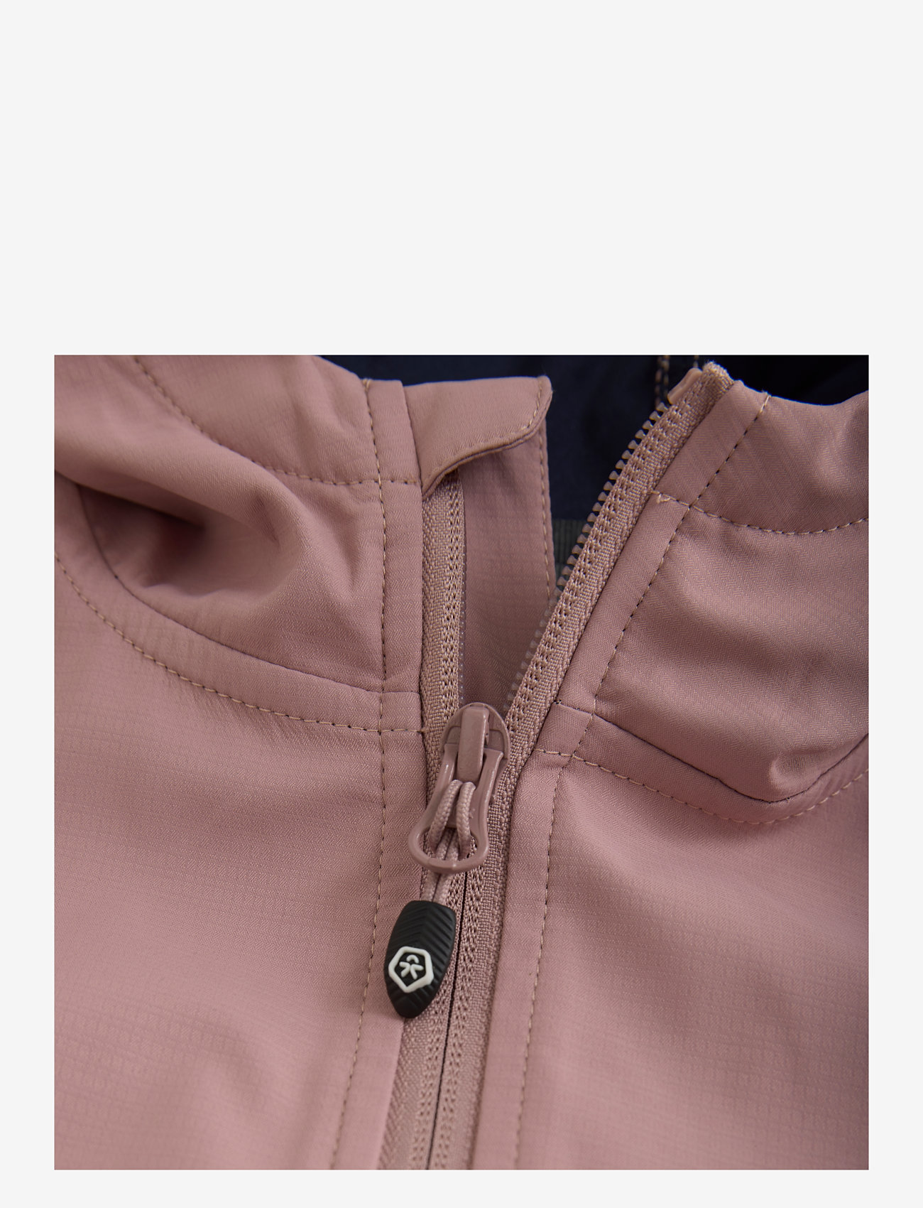 Color Kids - Softshell - Light weight - softshelljackor - woodrose - 2