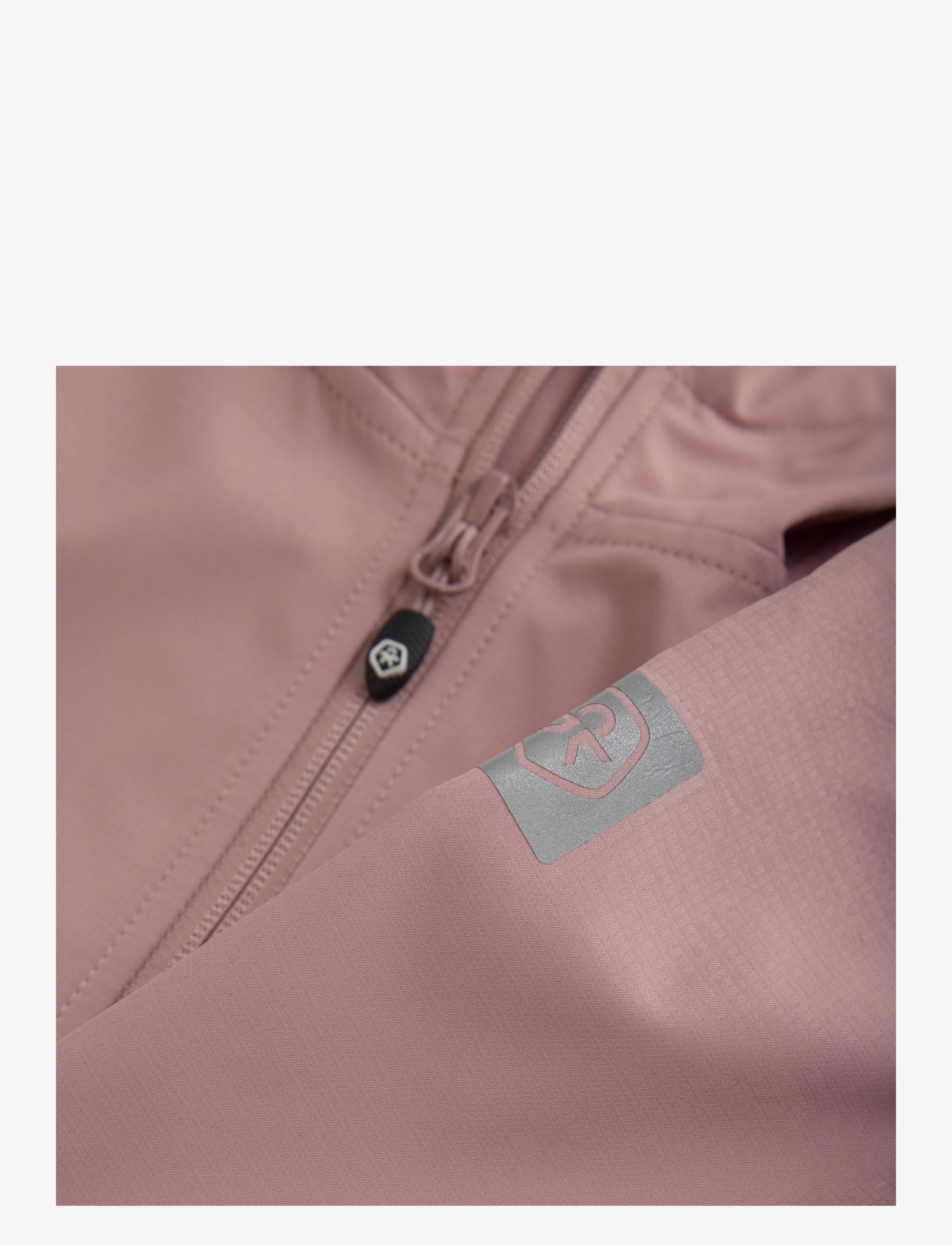 Color Kids - Softshell - Light weight - höstjackor - woodrose - 3