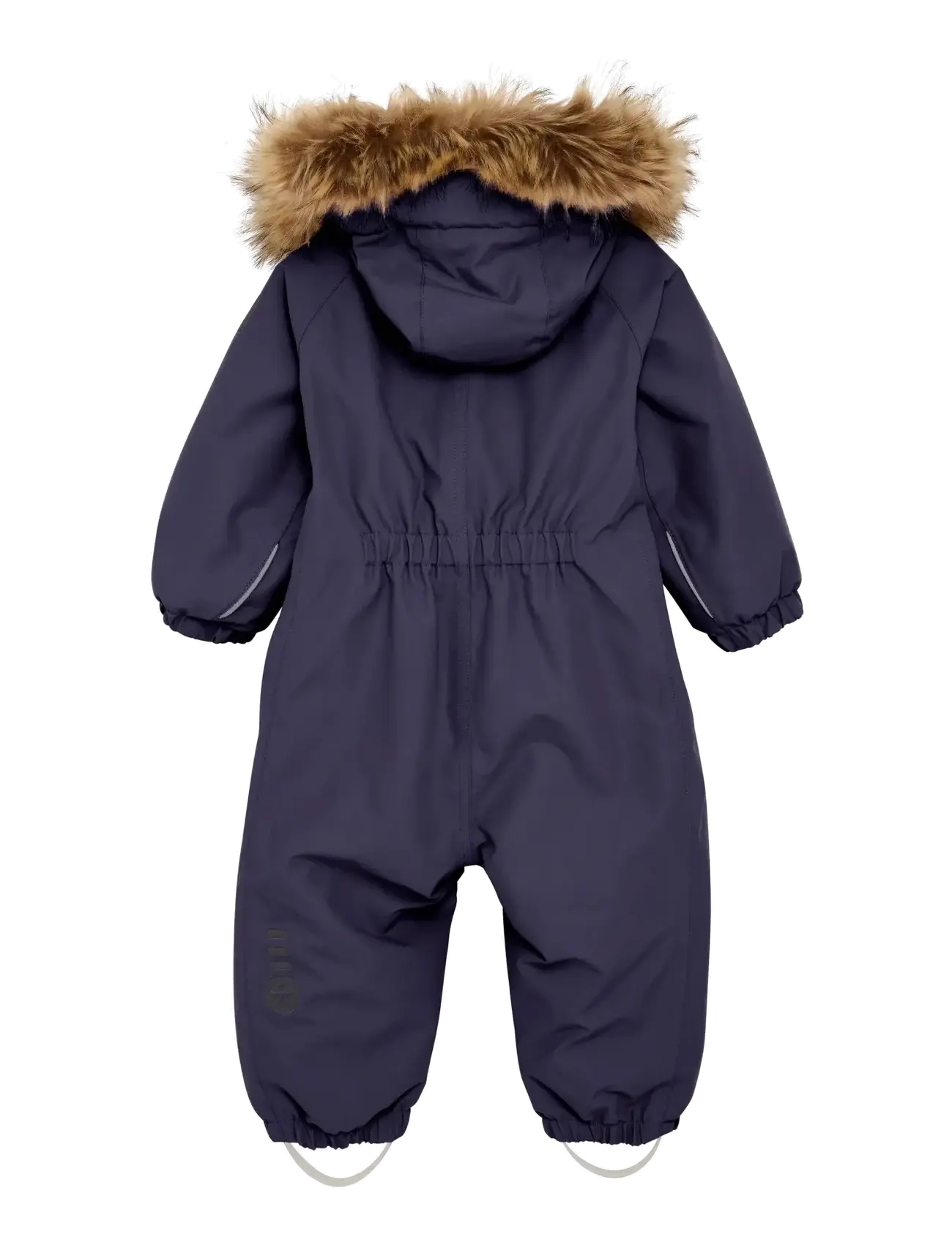 Color Kids - Baby Coverall W. Fake Fur - vêtements d'extérieur - graystone - 1