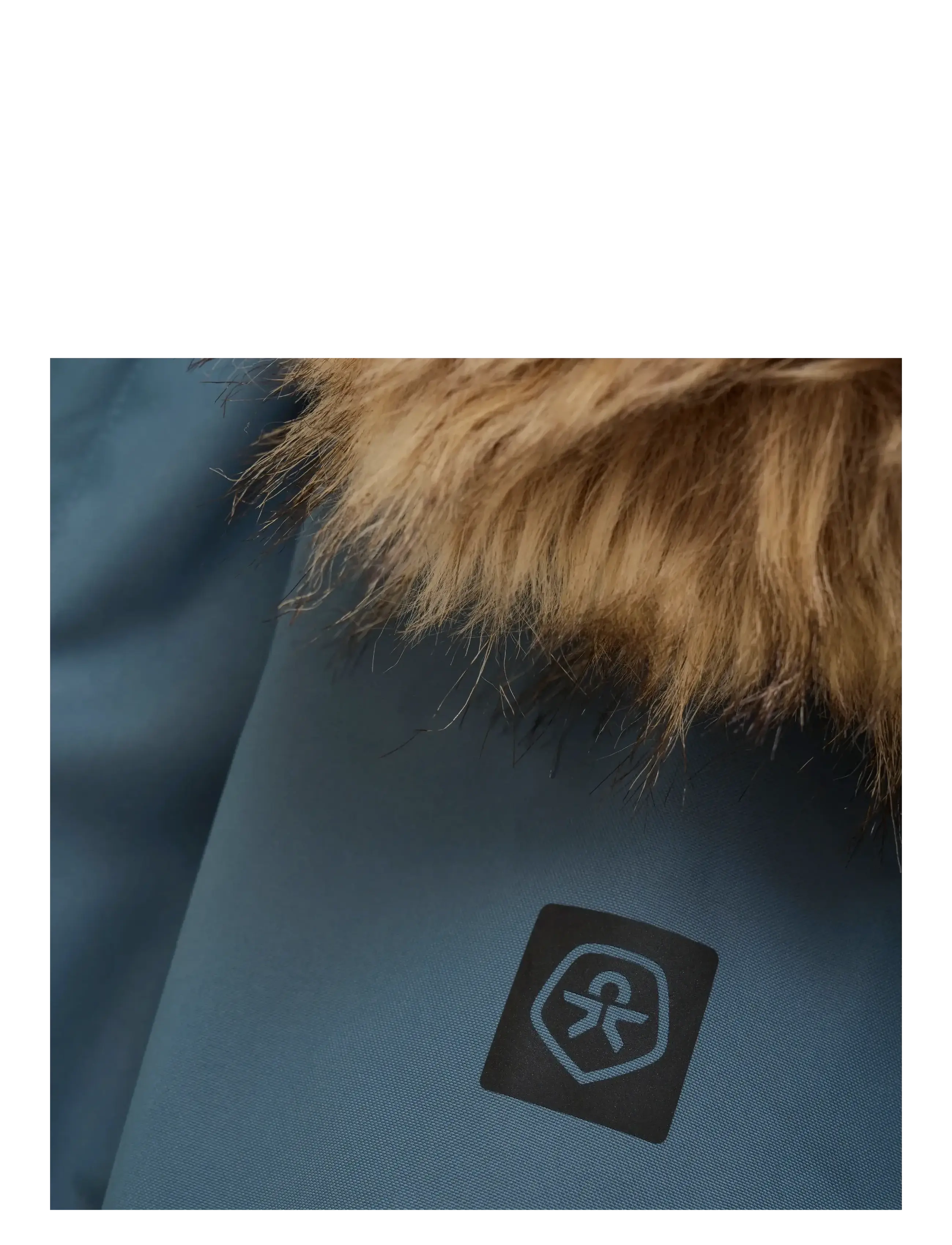 Color Kids - Baby Coverall W. Fake Fur - ytterkläder - stormy weather - 2