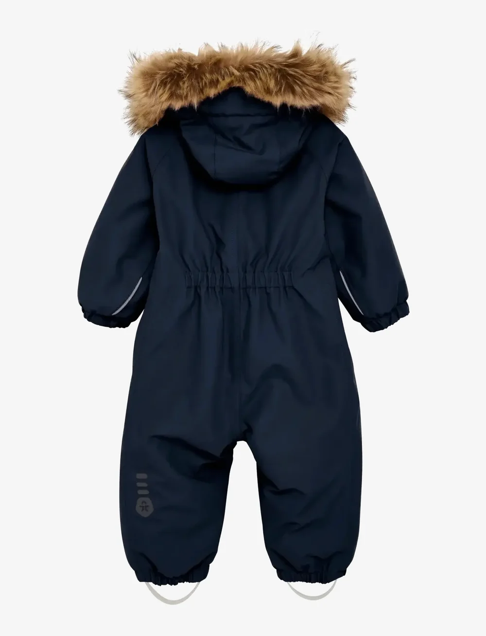 Color Kids - Baby Coverall W. Fake Fur - outdoor - total eclipse - 1