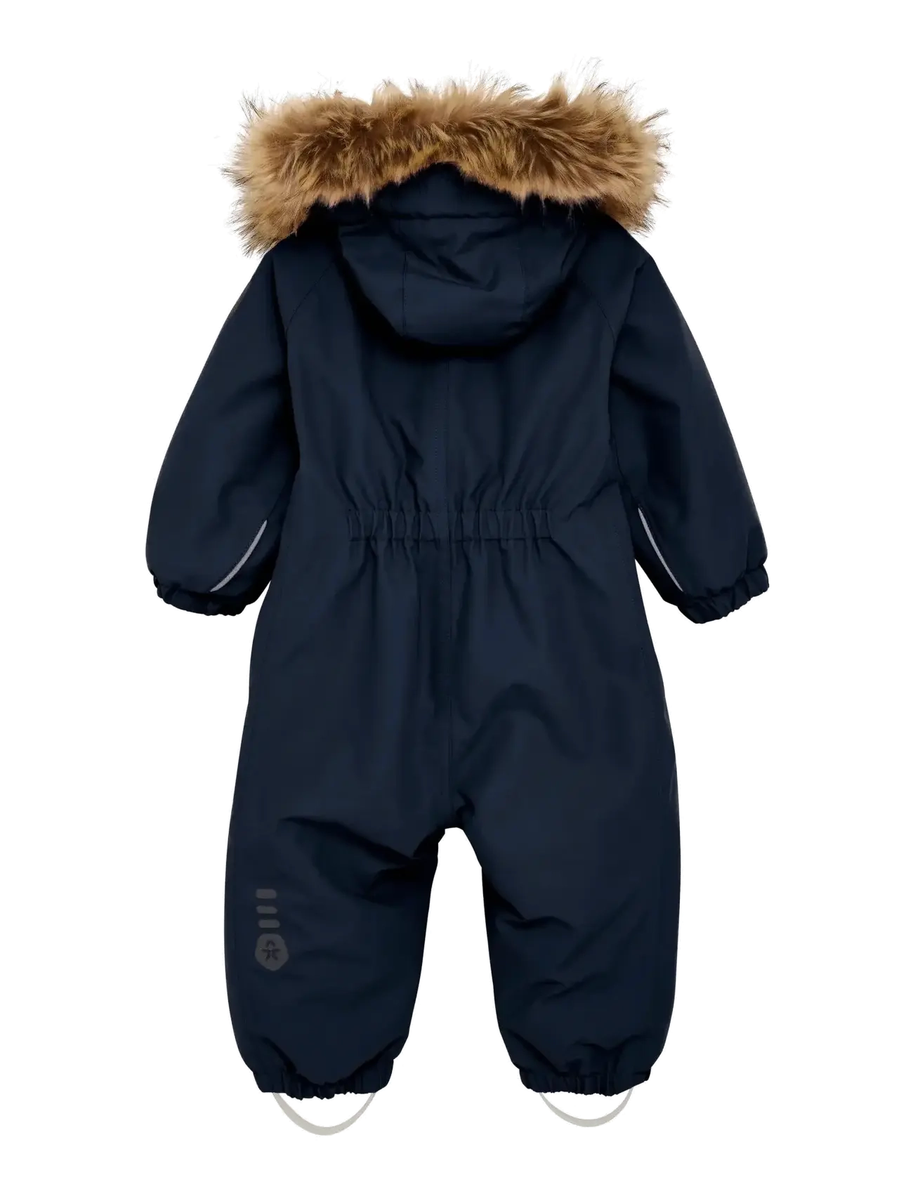 Color Kids - Baby Coverall W. Fake Fur - outdoor - total eclipse - 1