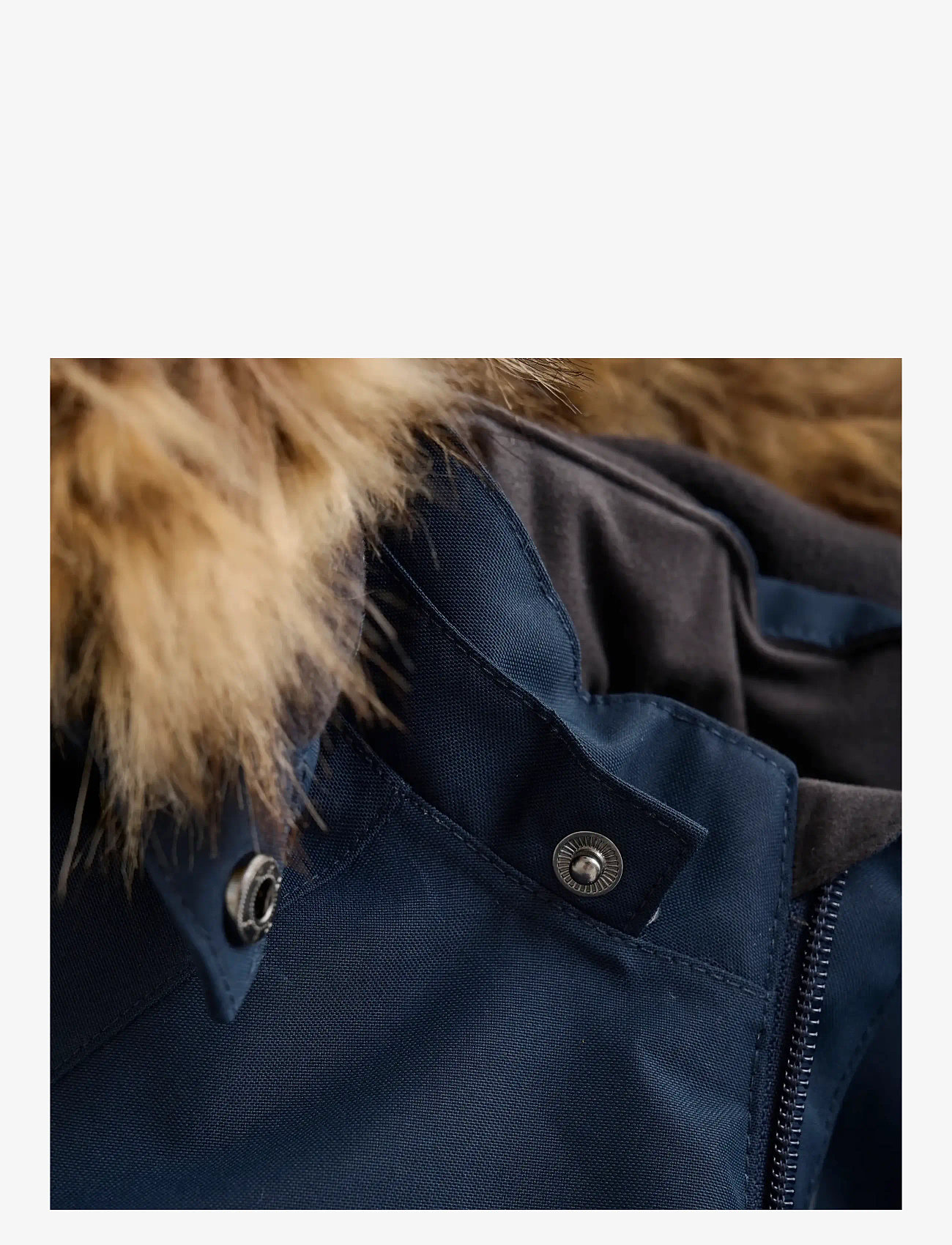 Color Kids - Baby Coverall W. Fake Fur - Õueriided - total eclipse - 3