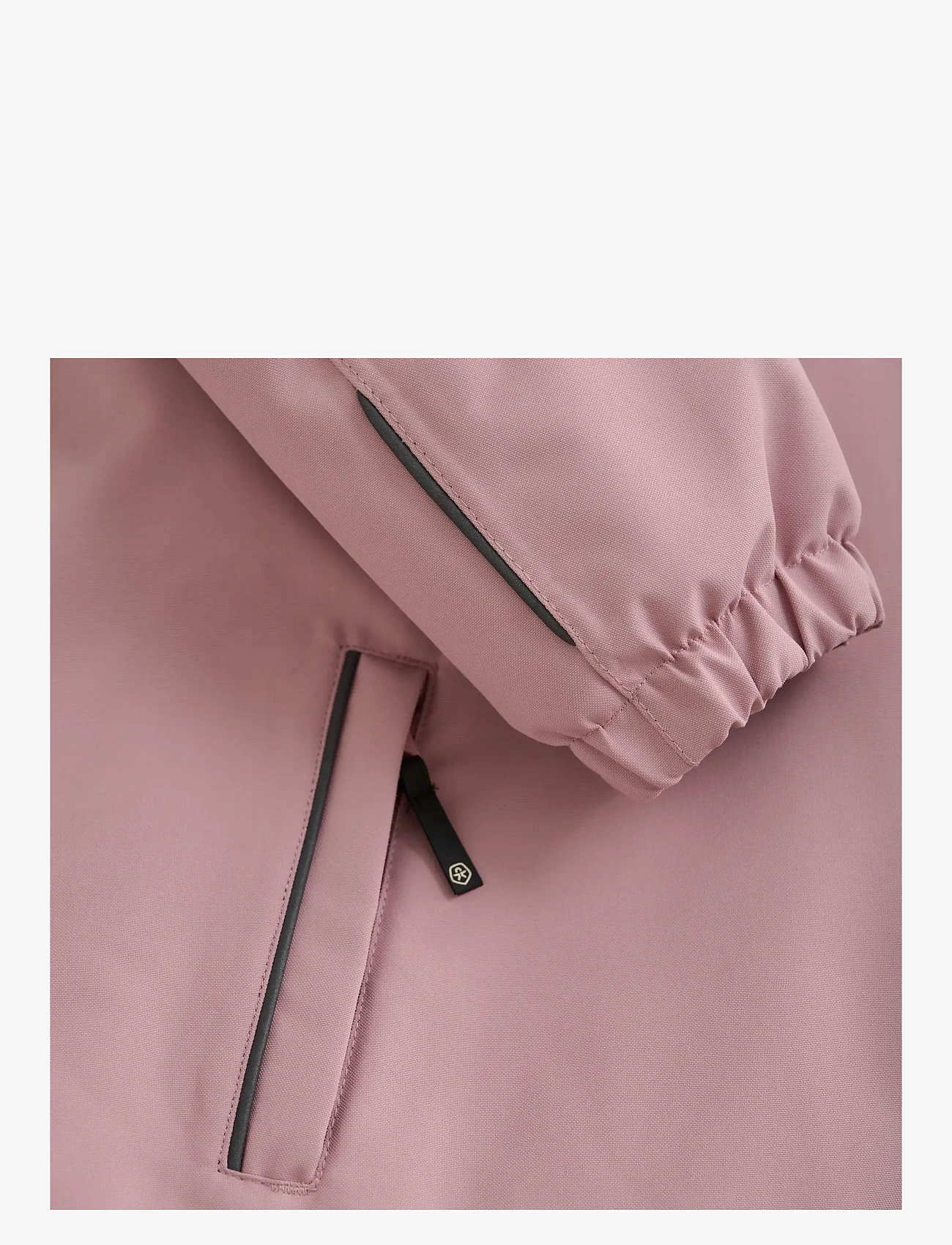 Color Kids - Baby Coverall W. Fake Fur - ytterkläder - woodrose - 2