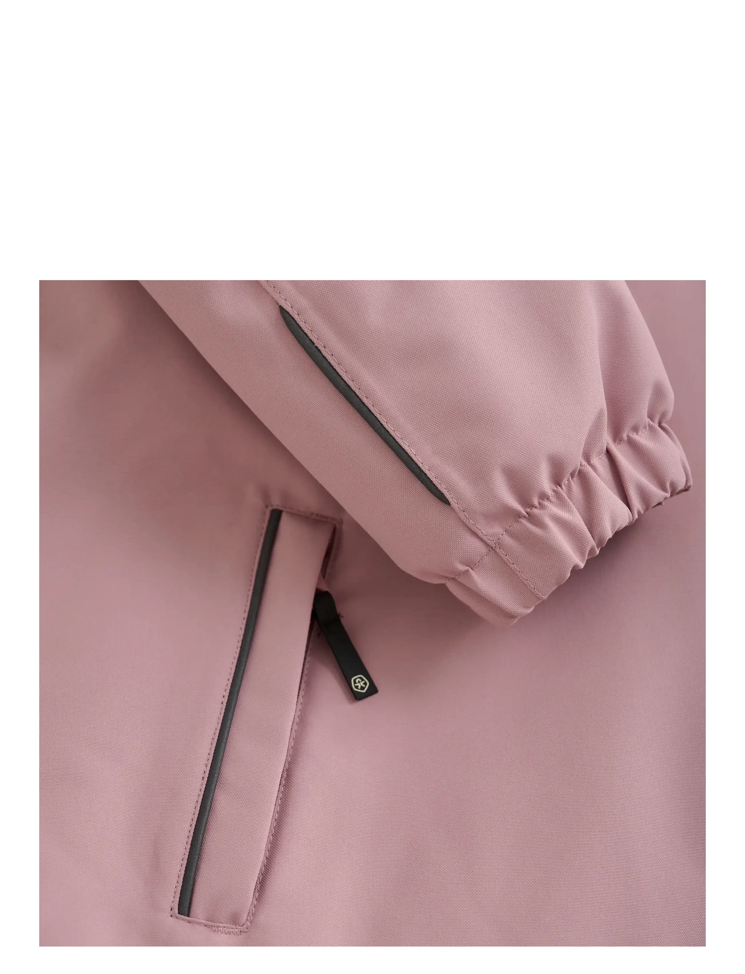Color Kids - Baby Coverall W. Fake Fur - vêtements d'extérieur - woodrose - 2