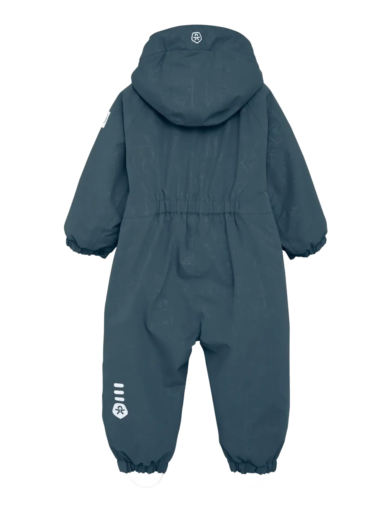 Color Kids - Baby Coverall W. 2 ZIP- Embos - softshell kombinezoni - stormy weather - 1