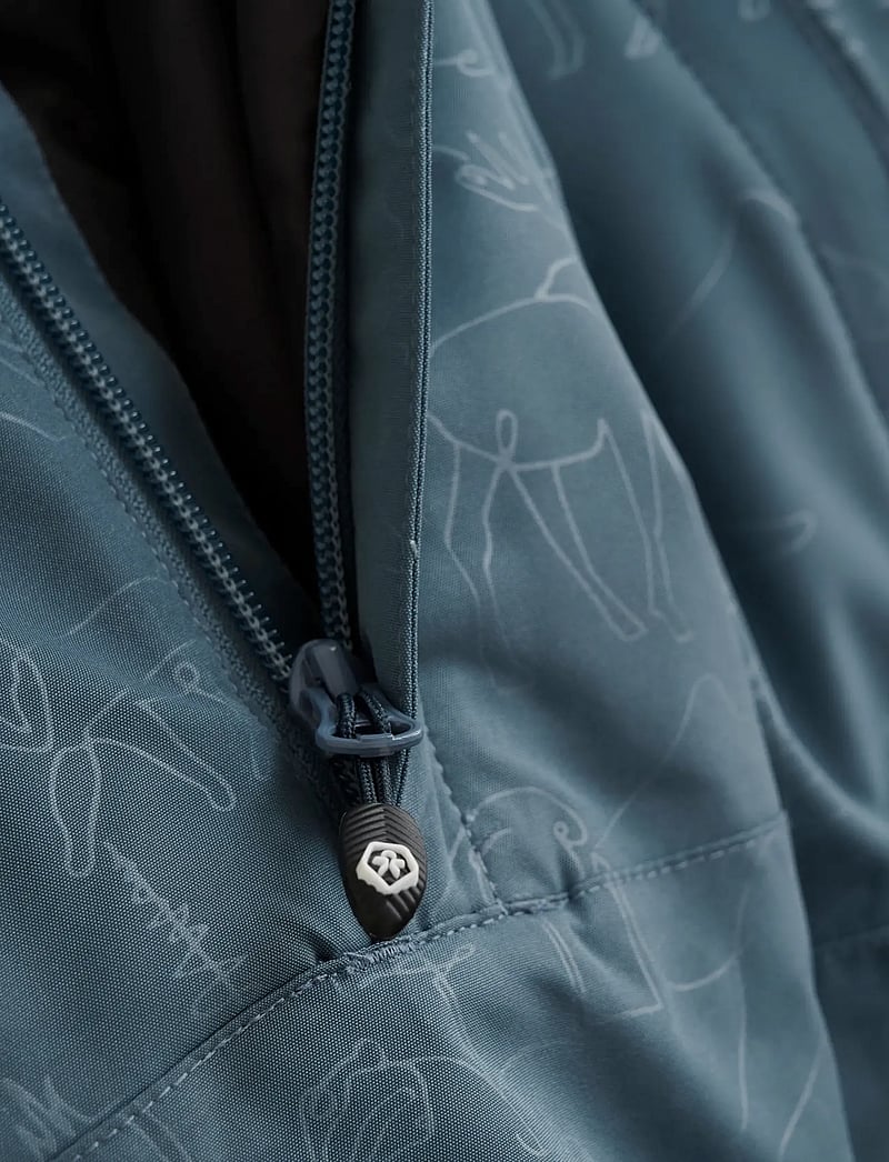 Color Kids - Baby Coverall W. 2 ZIP- Embos - softshell dragter - stormy weather - 2