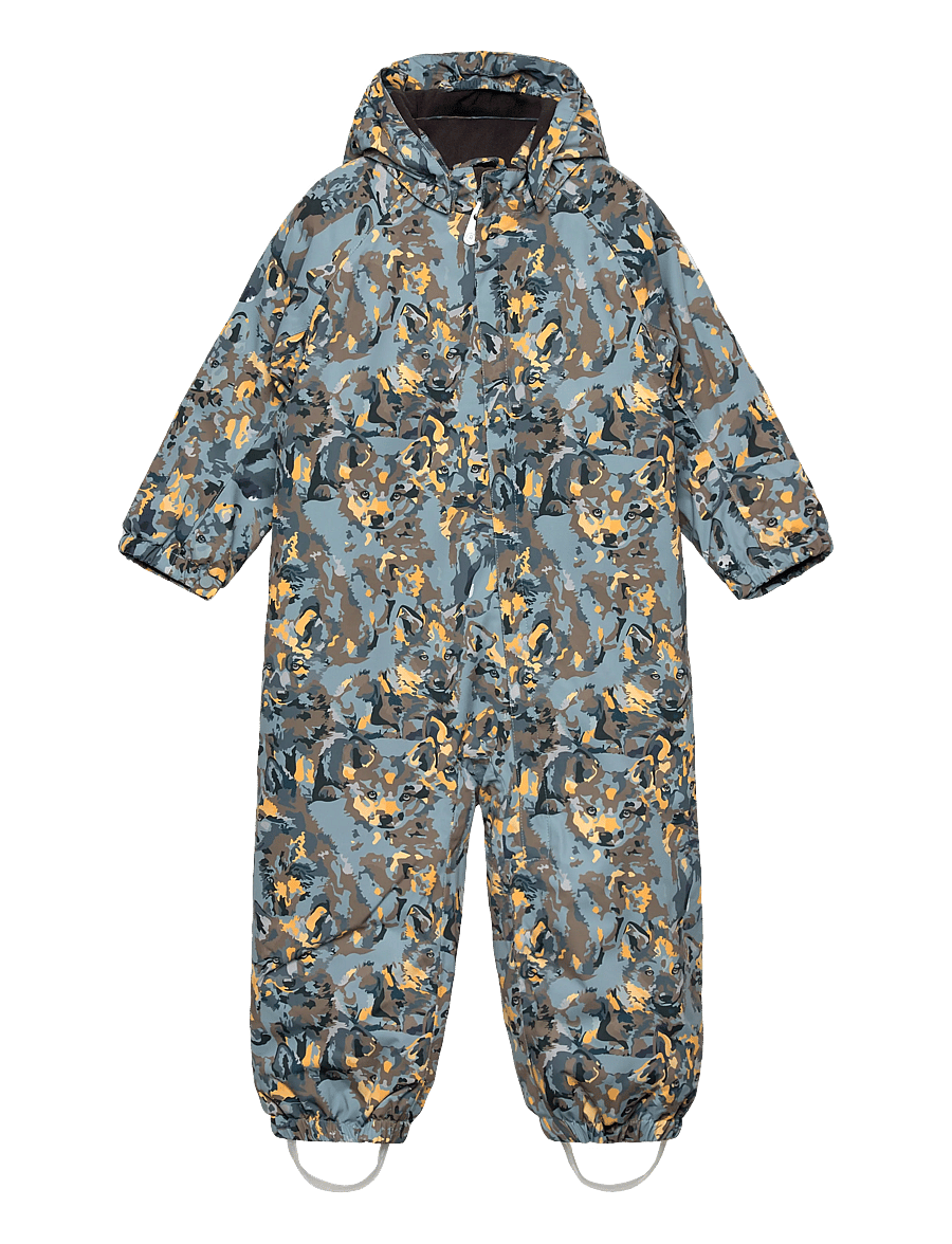 Color Kids - Baby Coverall - AOP - regndragter - arona - 0