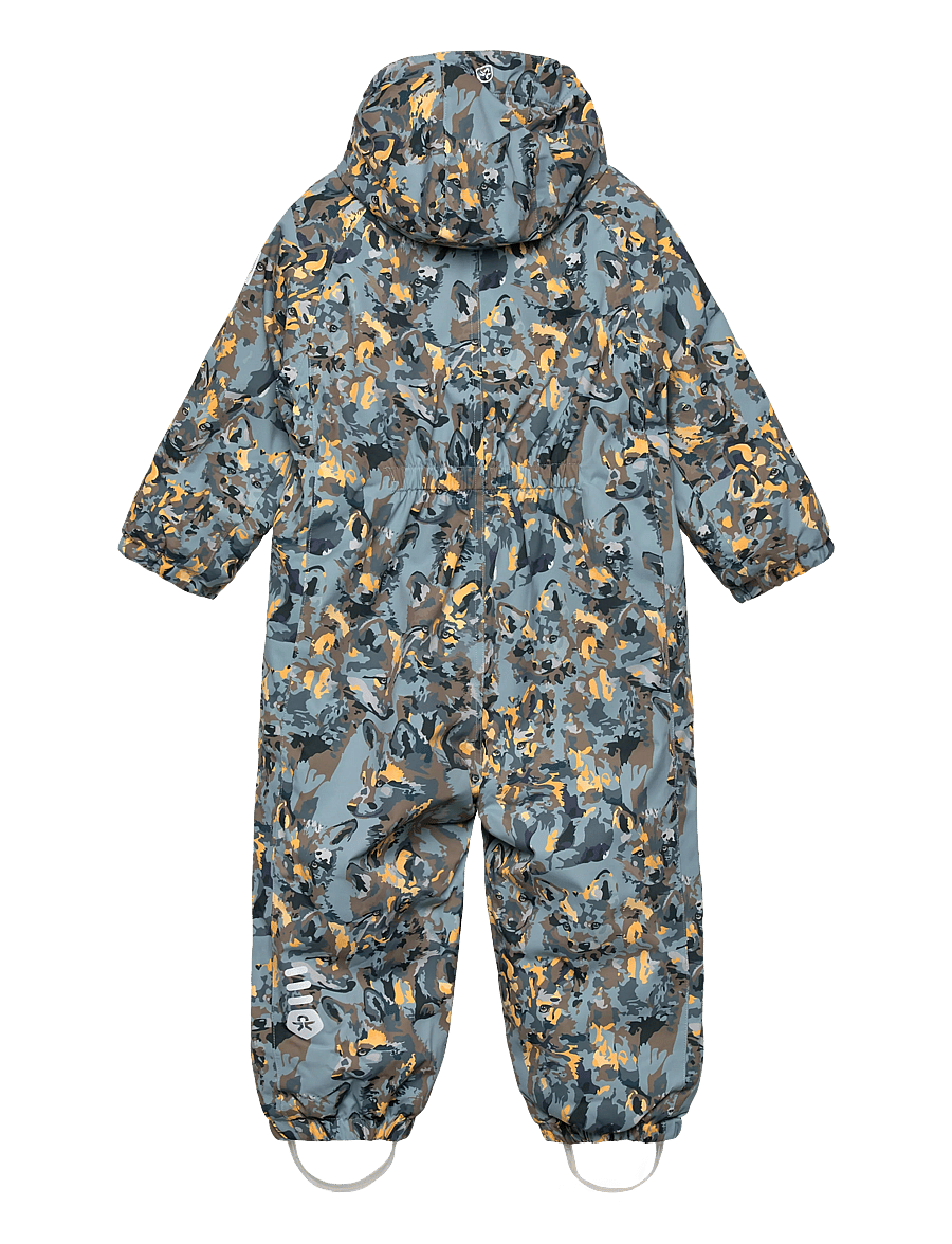 Color Kids - Baby Coverall - AOP - regndragter - arona - 1